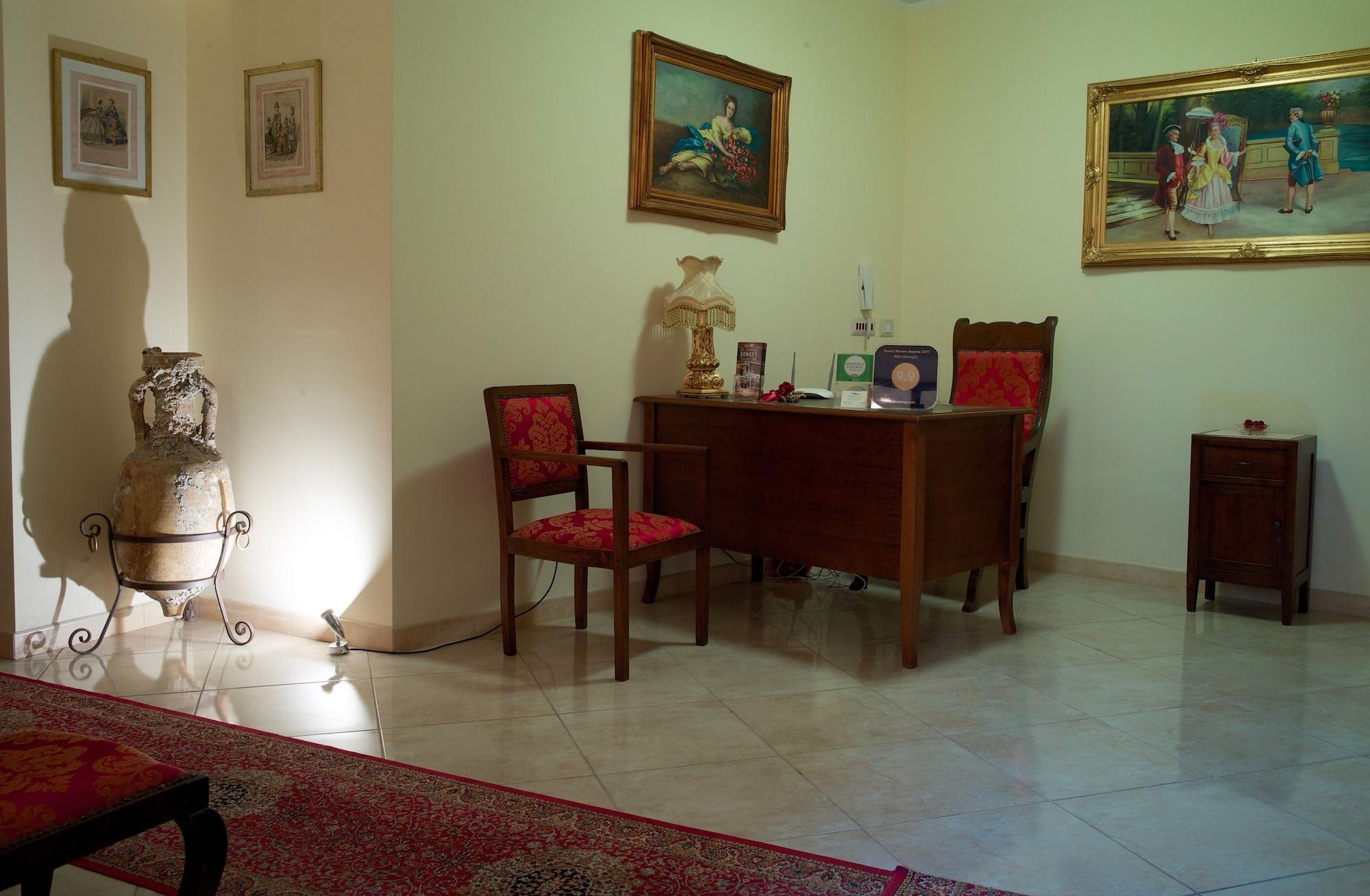 Vista Lobby B&B Mare Agrò