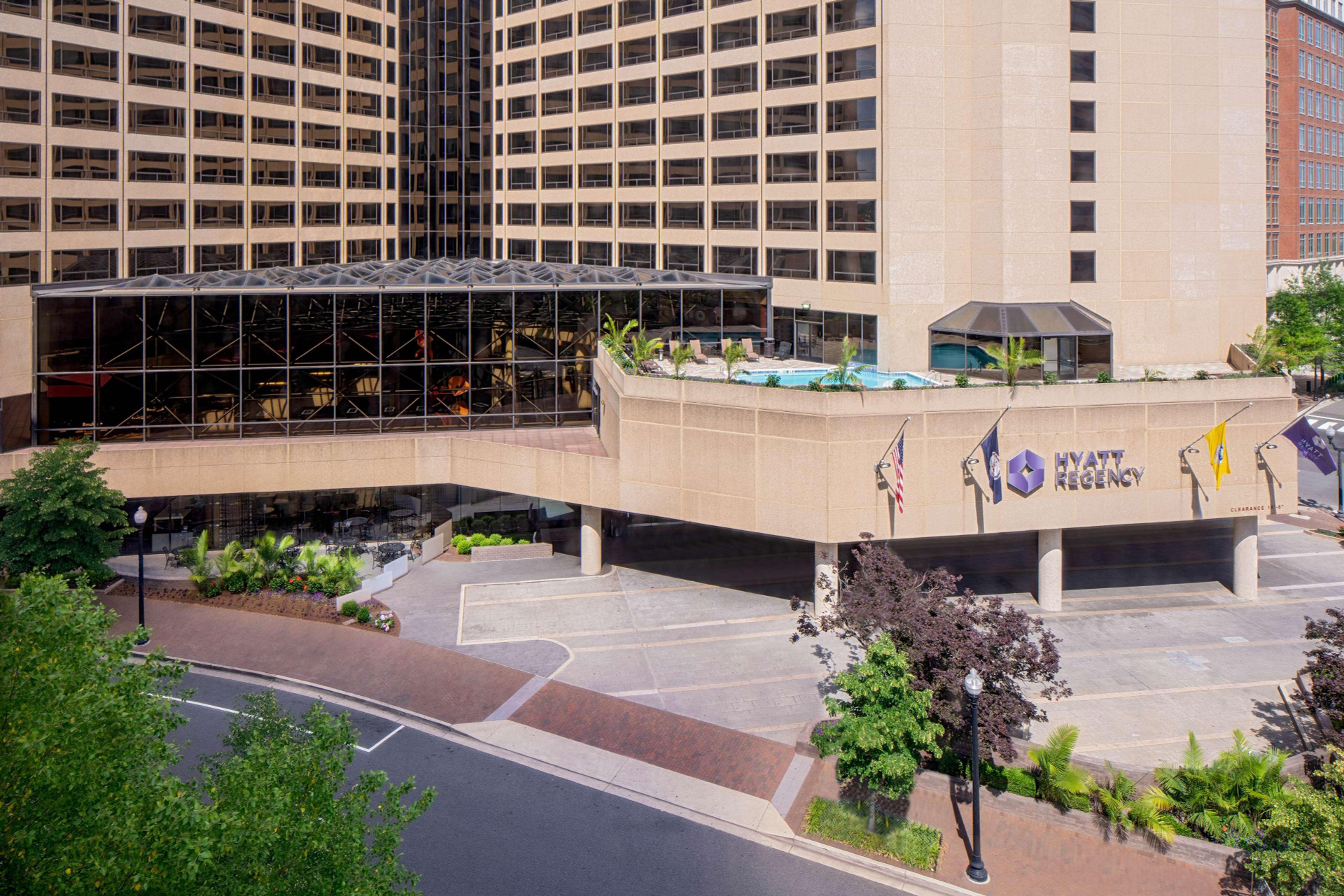 Vista Exterior Hyatt Regency Crystal City