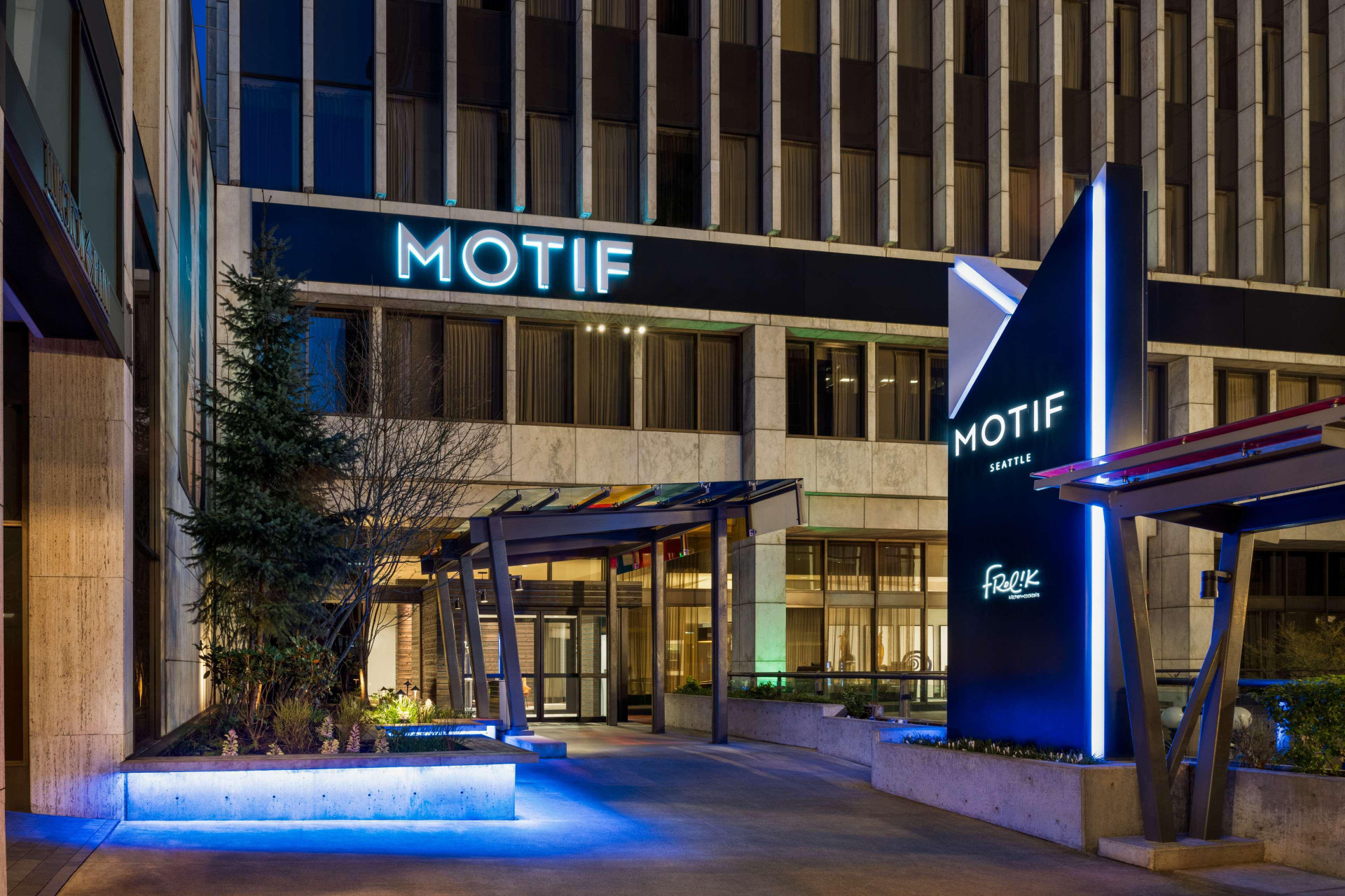 Vista Exterior Hilton Motif Seattle