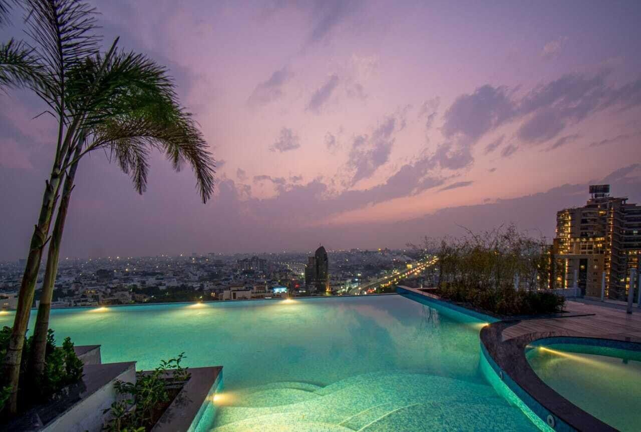 Vista Piscina The Grand Anukampa Hotels & Suites