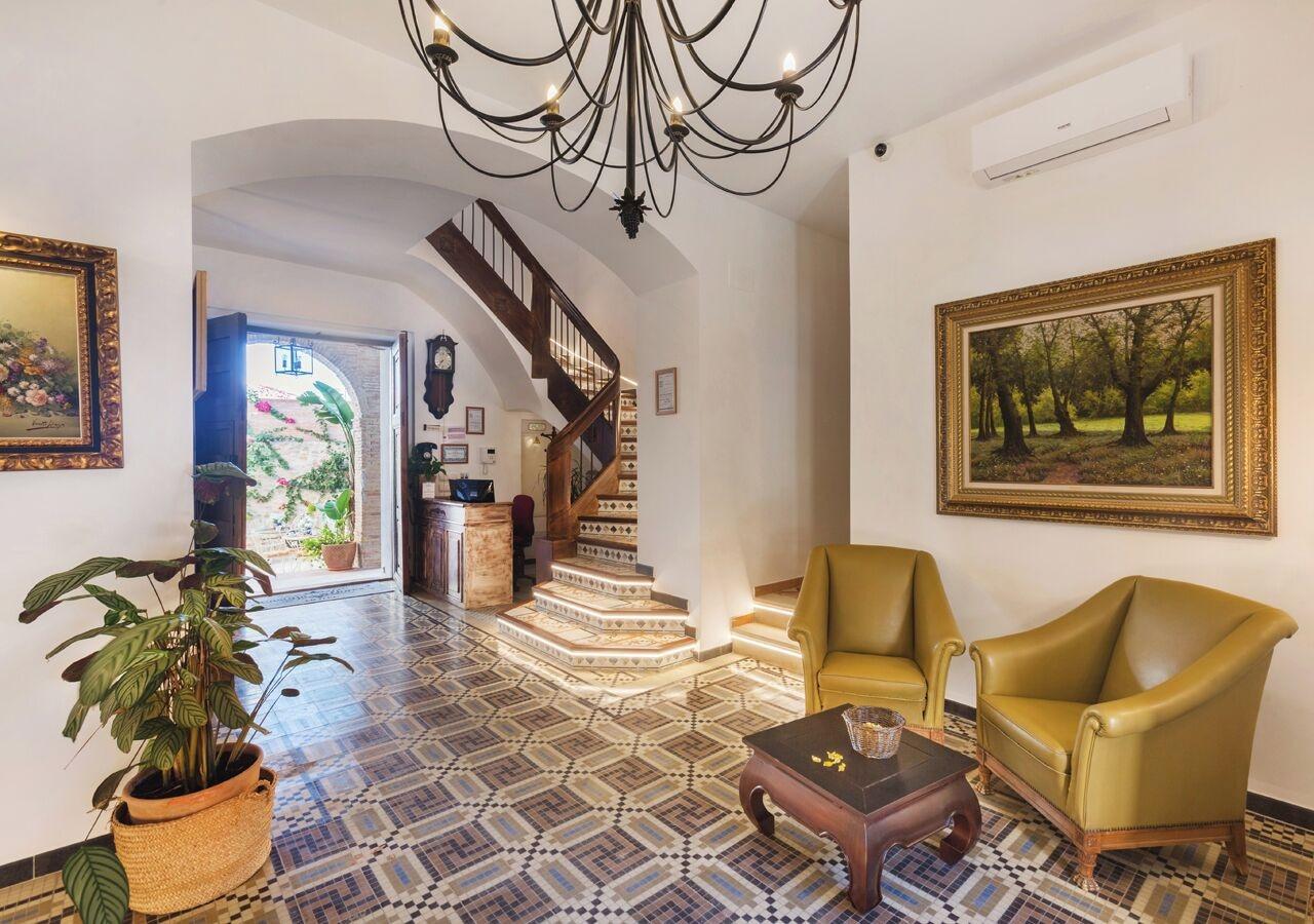 Vista Lobby La Casona de las Flores