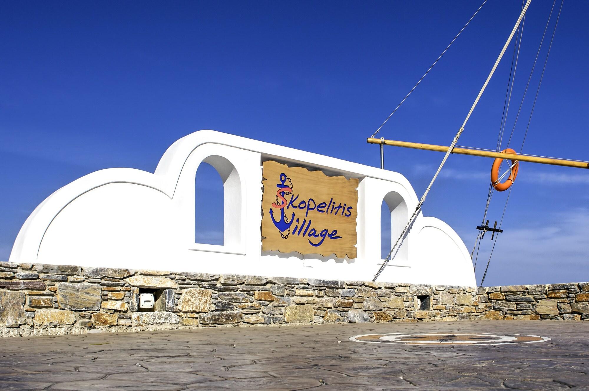 Vista Exterior Skopelitis Village