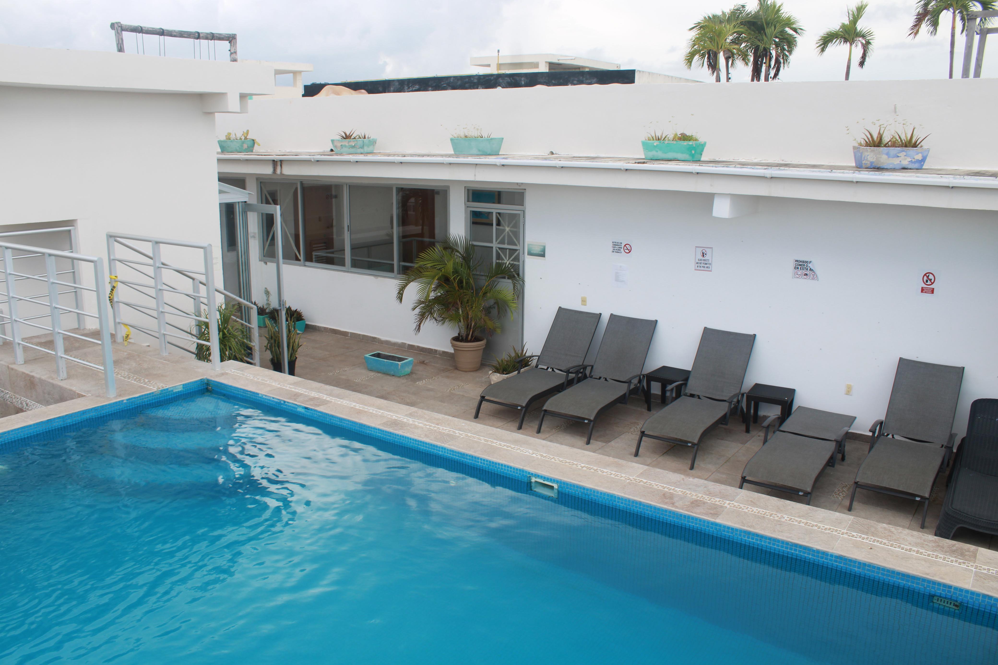 Vista Piscina Hotel Punta Esmeralda Playa del Carmen