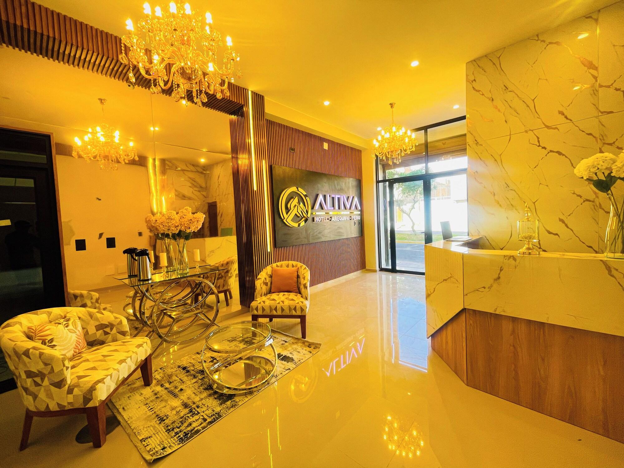 Vista Lobby HOTEL ALTIVA
