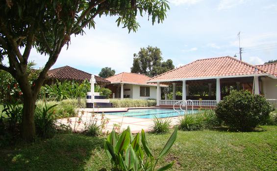 Vista Piscina Finca Hotel La Coqueta