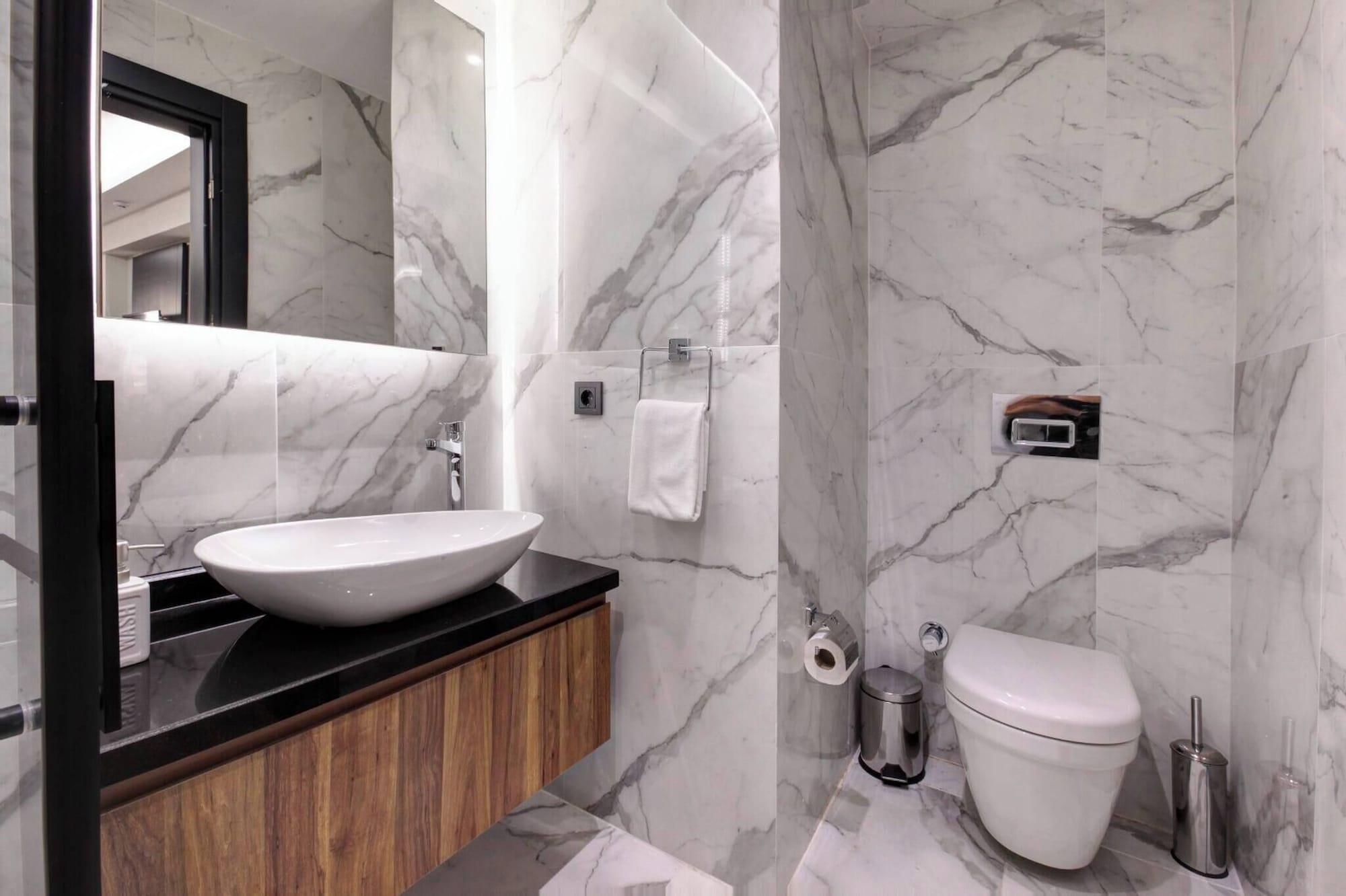 Equipamiento de Habitación Room-luxury Triple Room in Istanbul