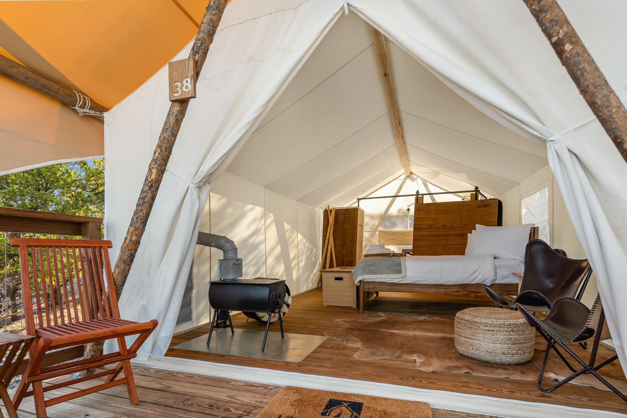 Habitación Under Canvas Bryce Canyon
