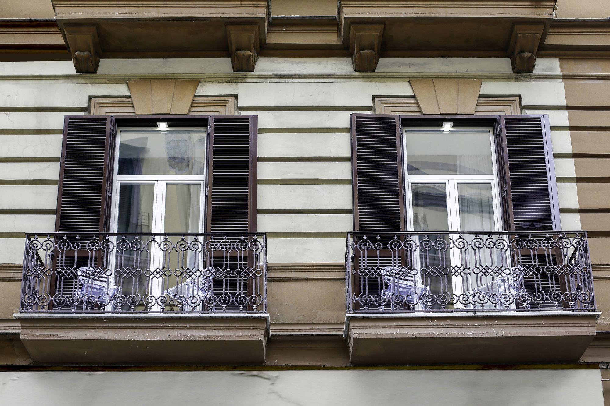 Vista da fachada La Fontanina Suites