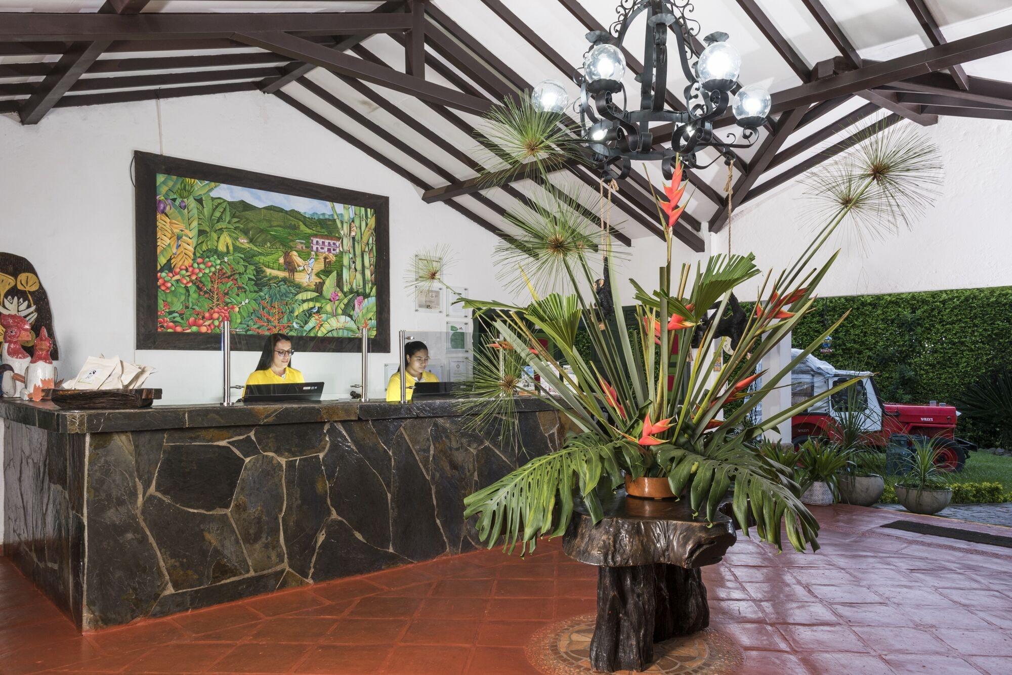 Vista Lobby Hotel Campestre Café Café