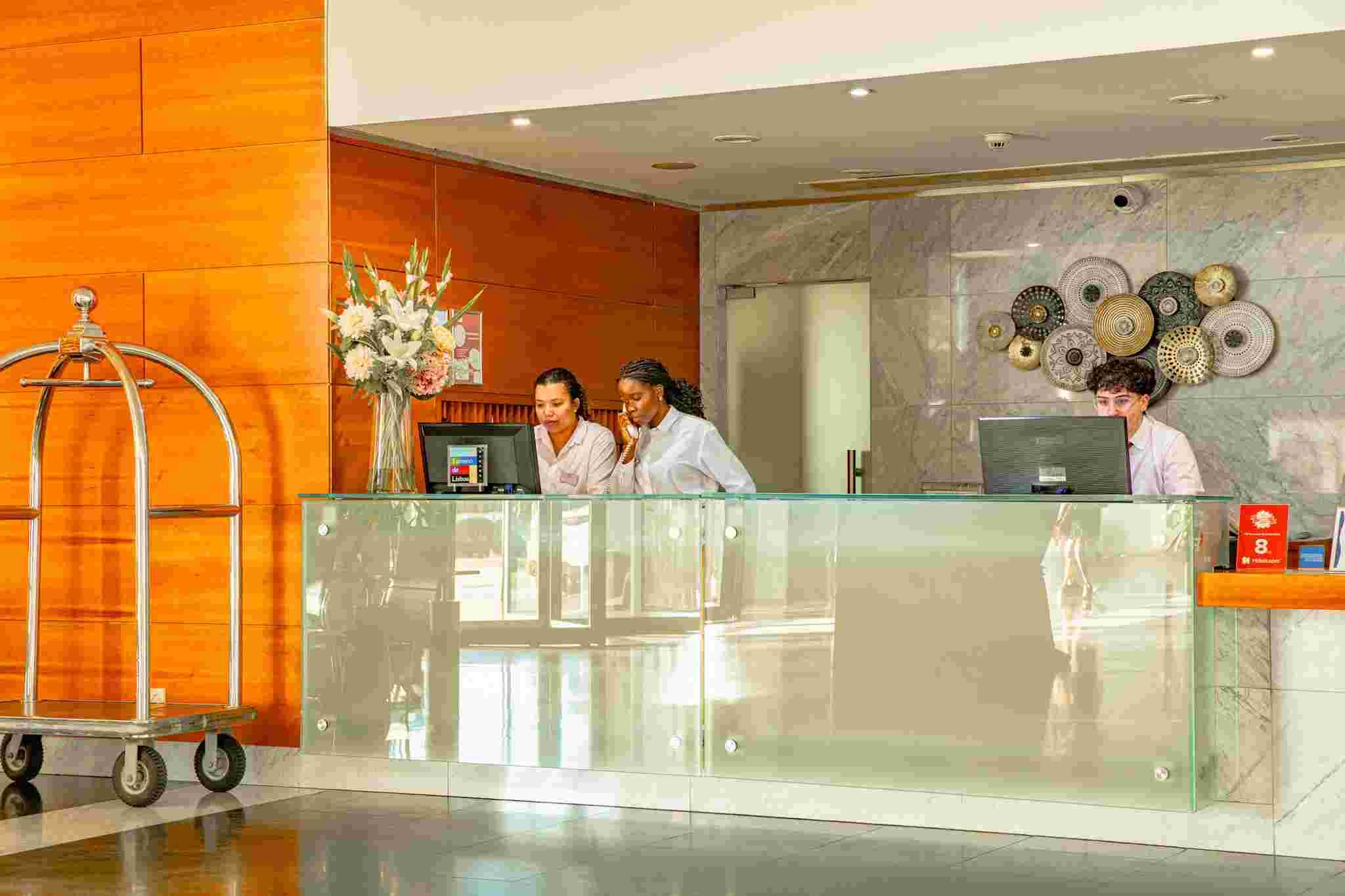 Vista Lobby VIP Executive Santa Iria Hotel