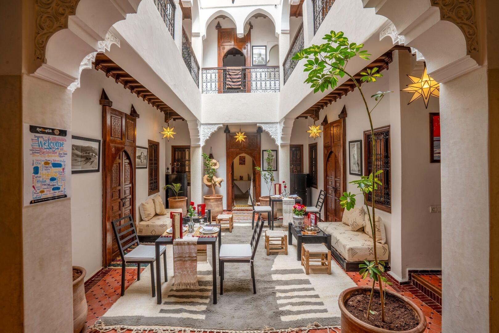 Vista Lobby Riad Sun of Kech