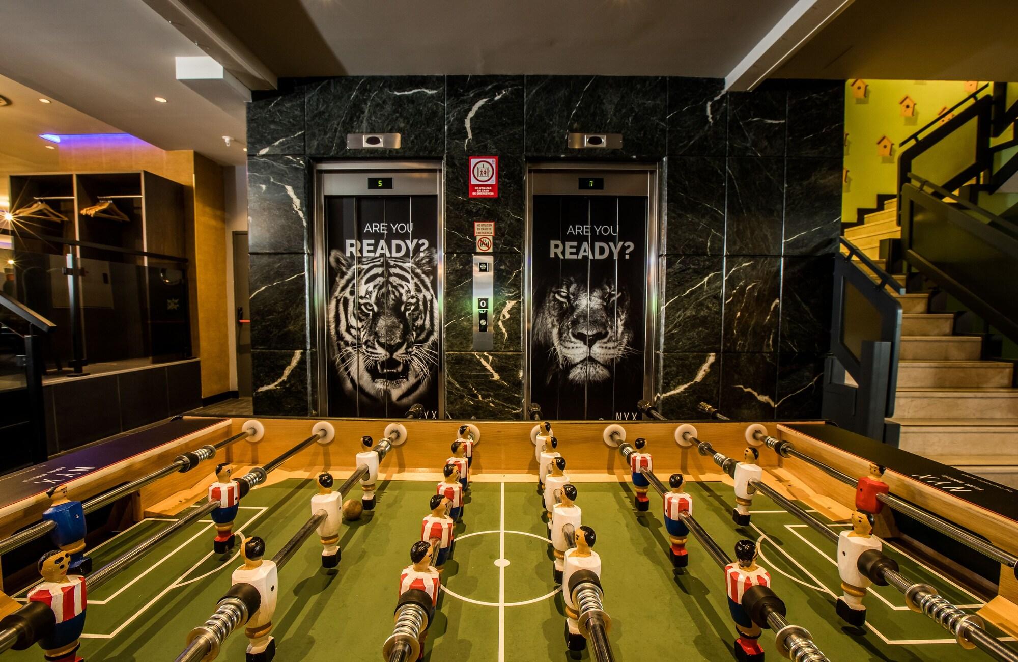 Vista Lobby NYX Hotel Madrid by Leonardo Hotels