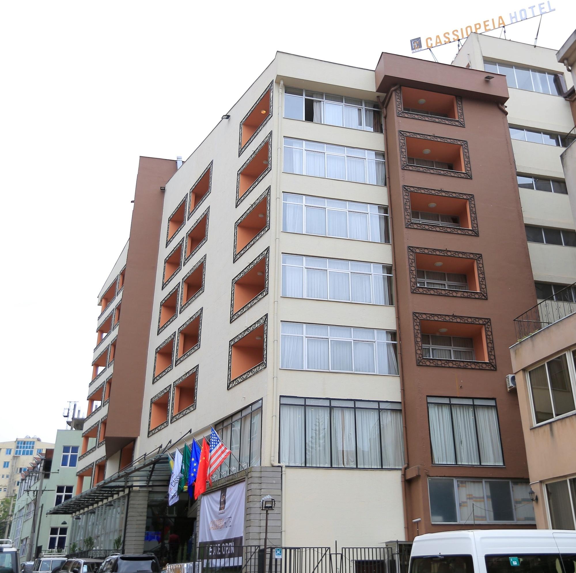 Vista Exterior Cassiopeia Hotel