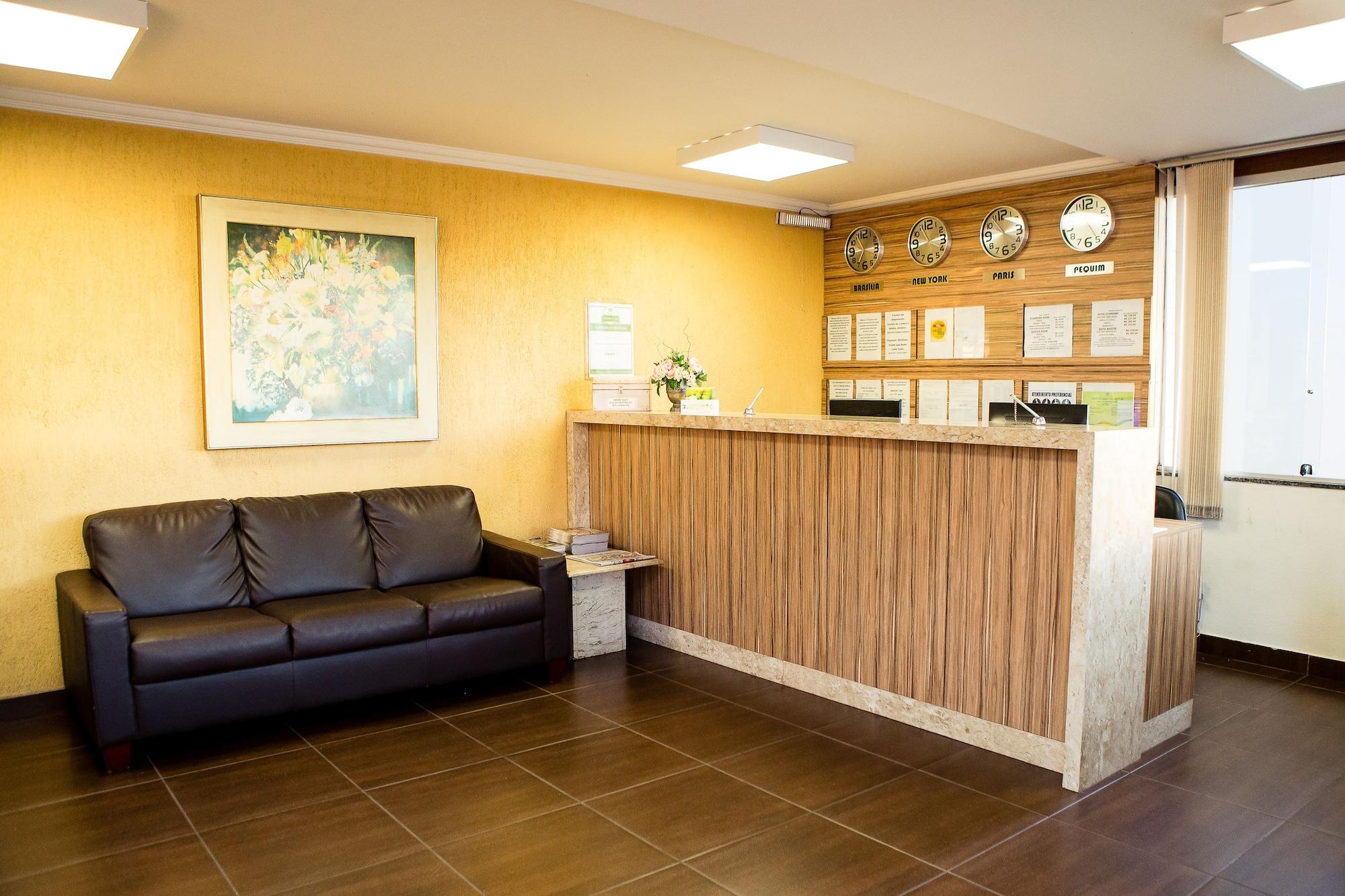 Vista Lobby Pousada Sossego da Pampulha