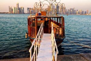 Actividad - Crucero en Dhow con paseo por la Corniche