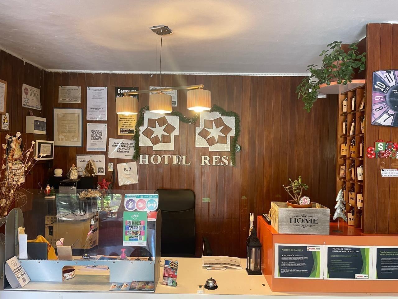 Vista Lobby Hotel Resi San Bernardo