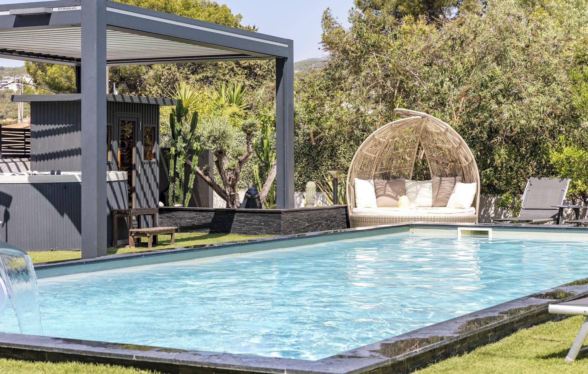 Vista Exterior Hotel Eden Cassis