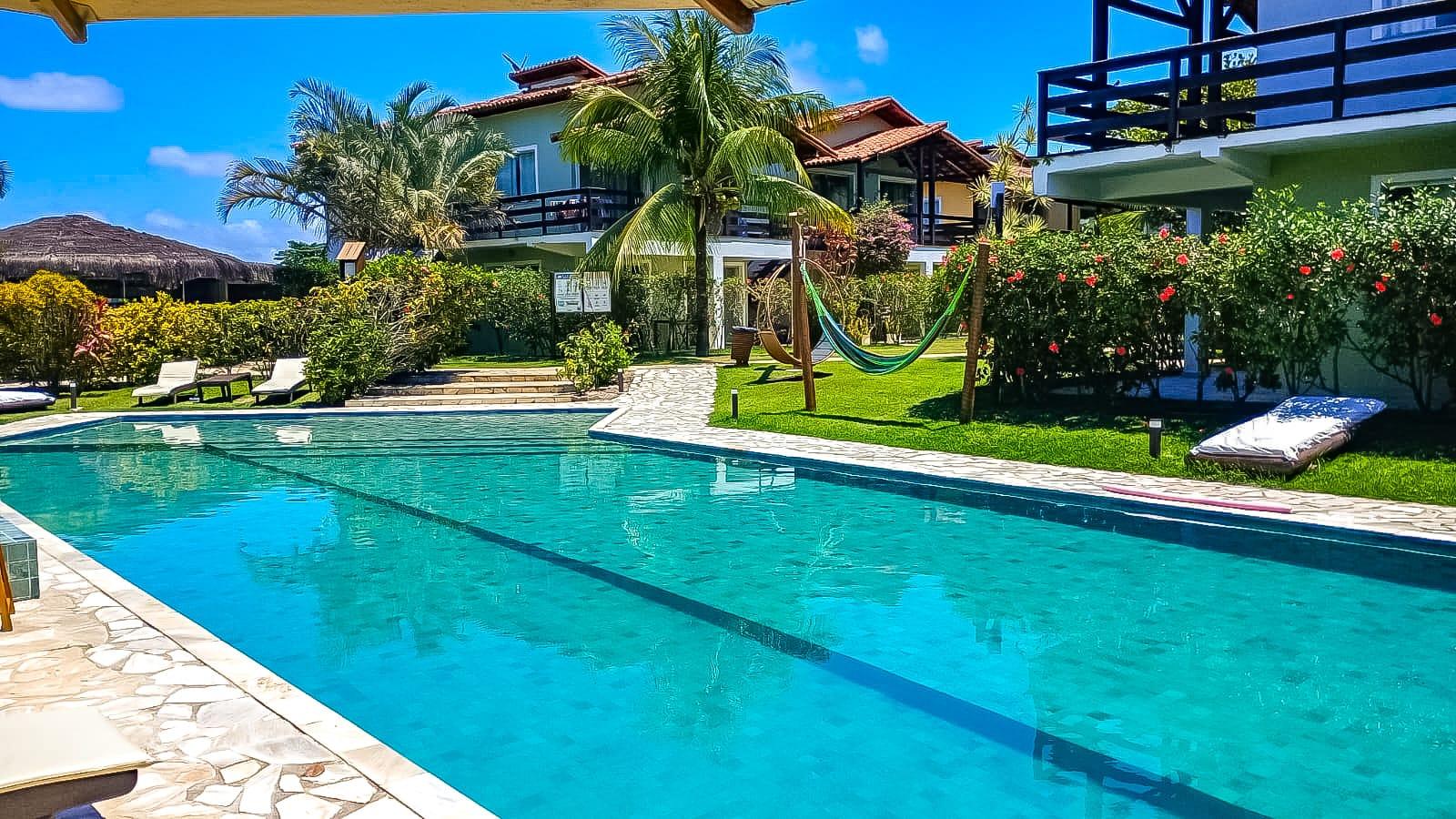 Vista Piscina Village Mutá