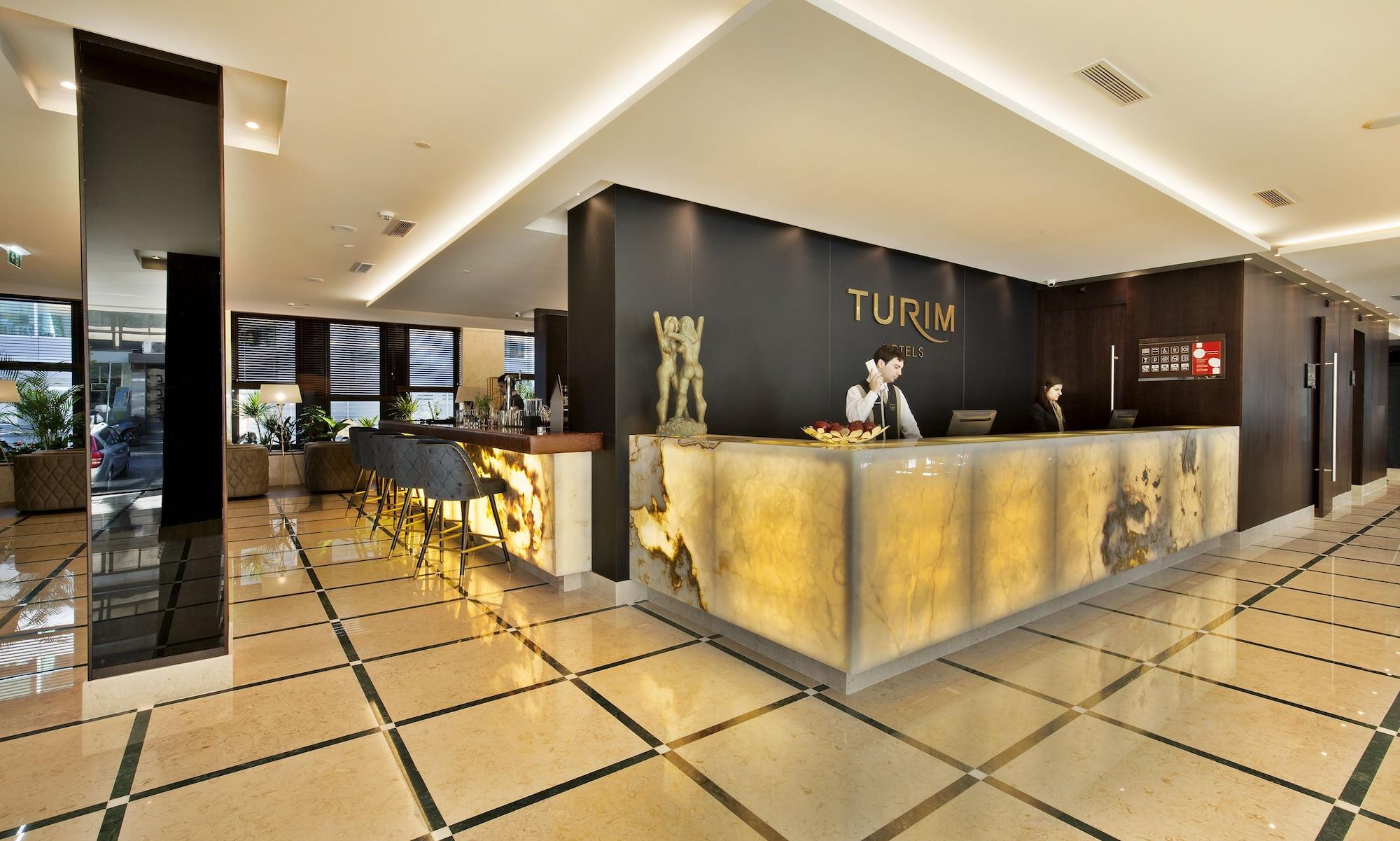 Vista Lobby TURIM Marquês Hotel