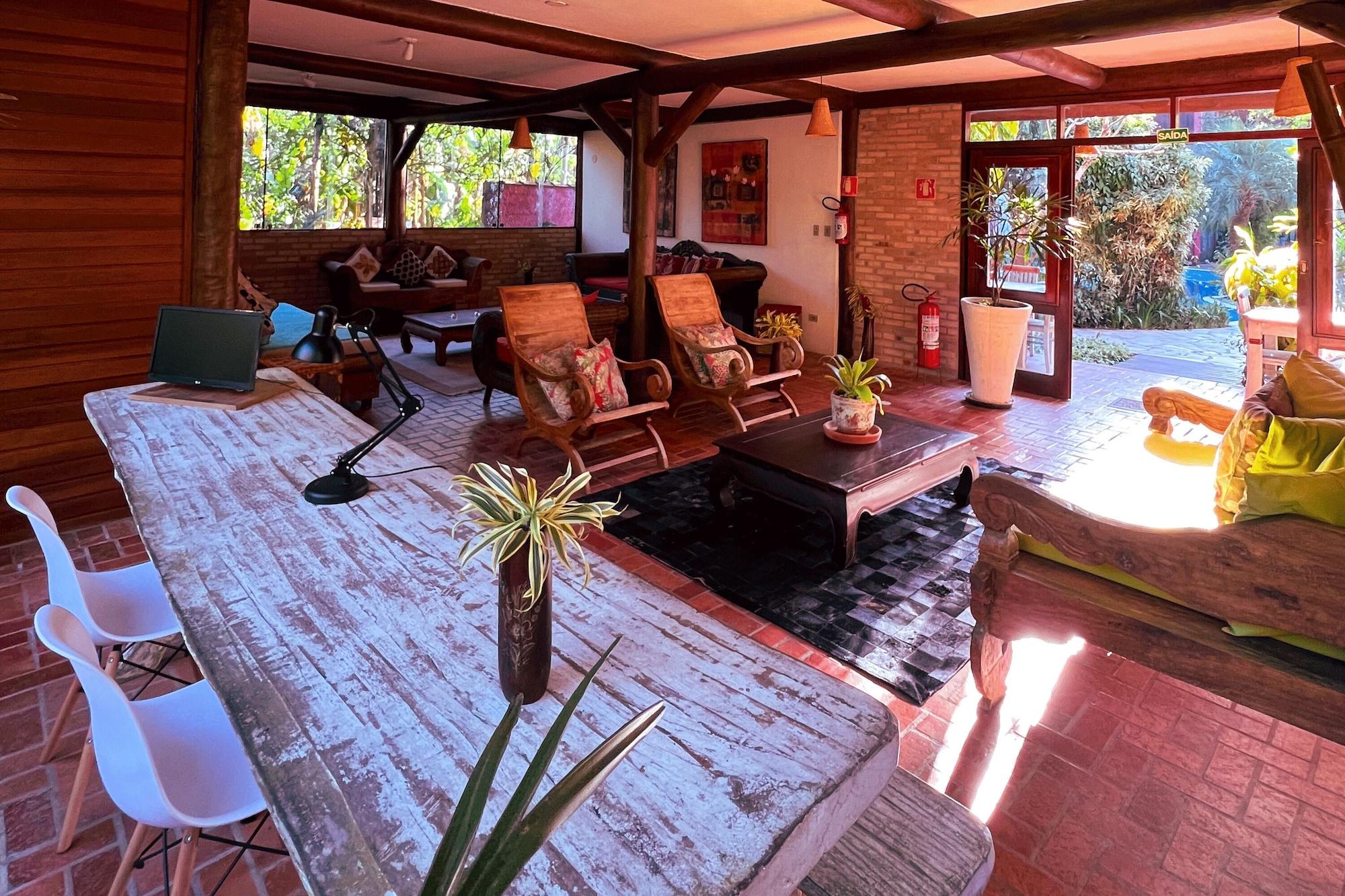 Vista Lobby Smart Hotel Pousada Reserva Camburi