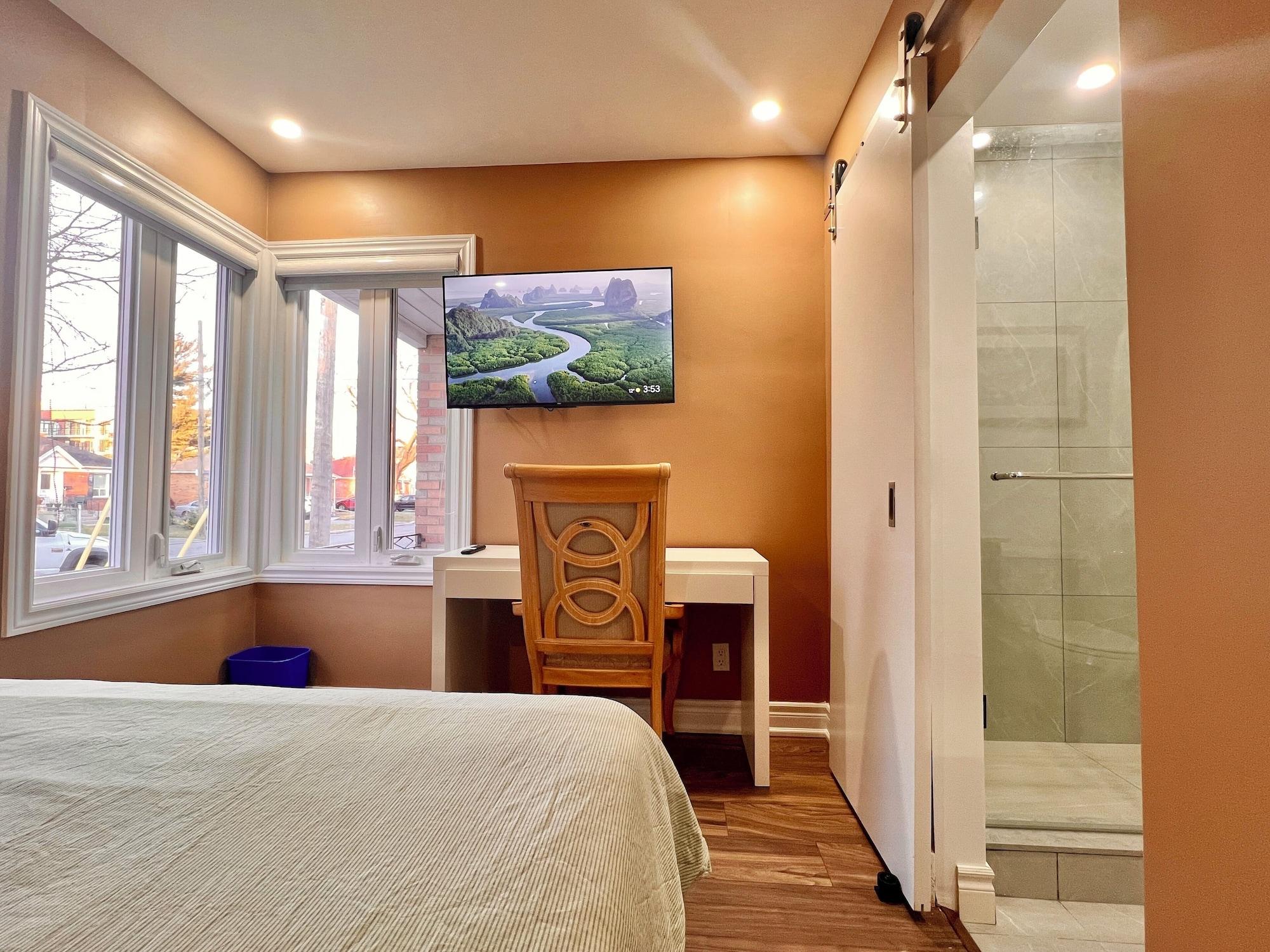 Habitación Upgraded Rooms with Bath 7-min to Subway Near Downsview Rogers Stadium
