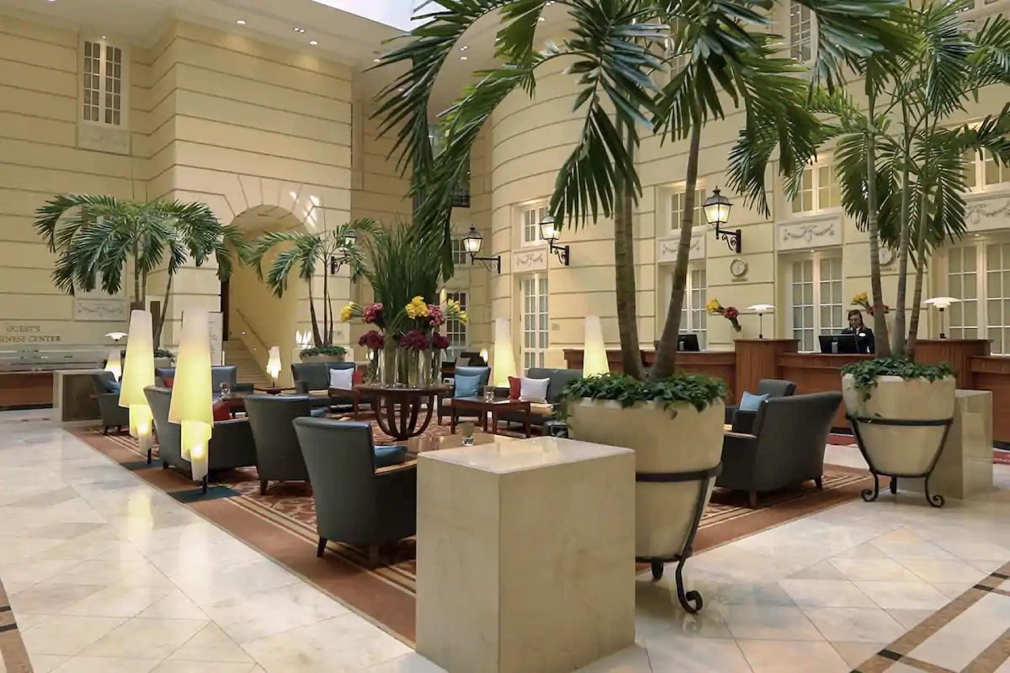 Vista Lobby Polonia Palace Hotel