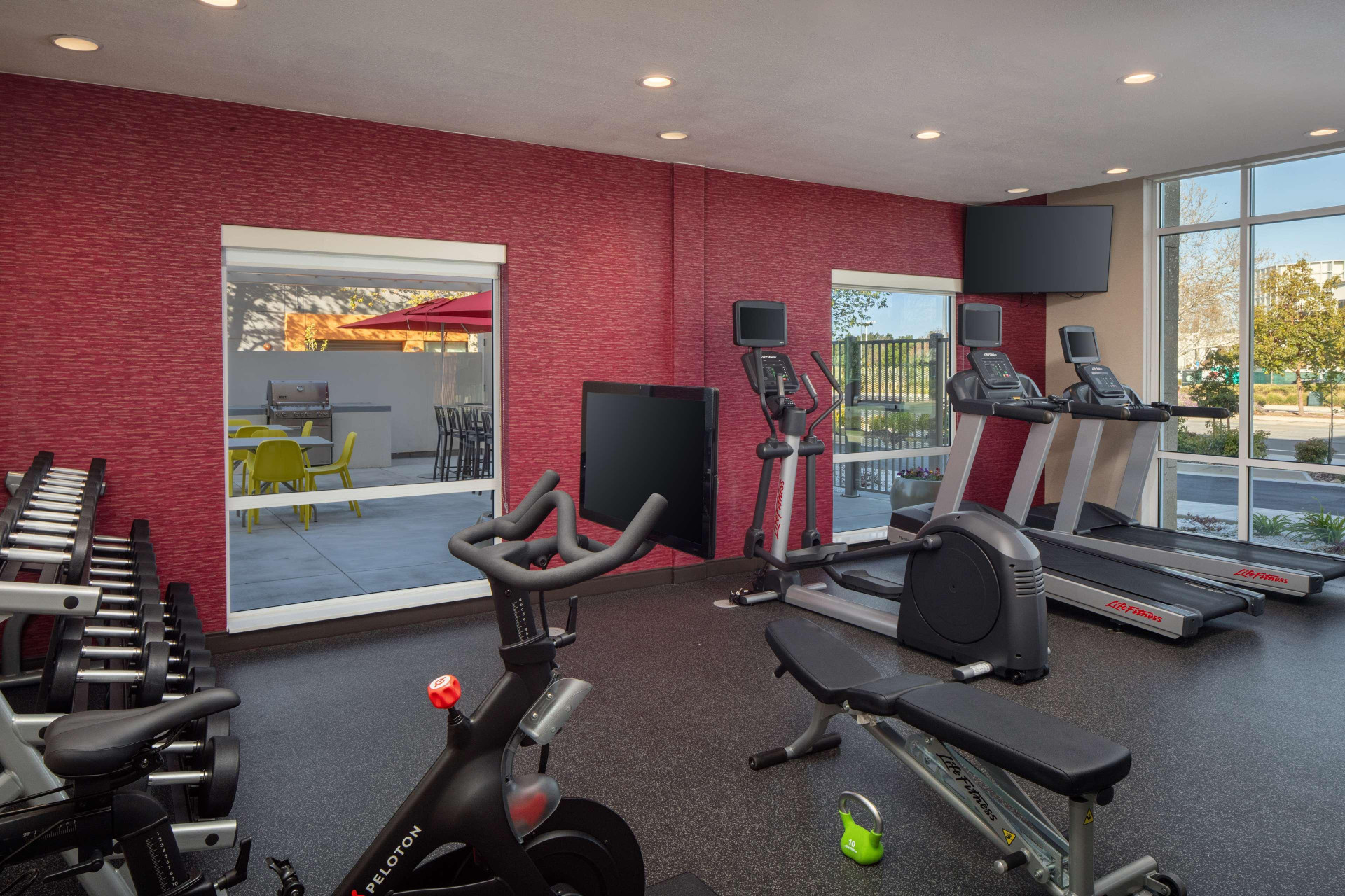Gimnasio Home2 Suites by Hilton San Jose South