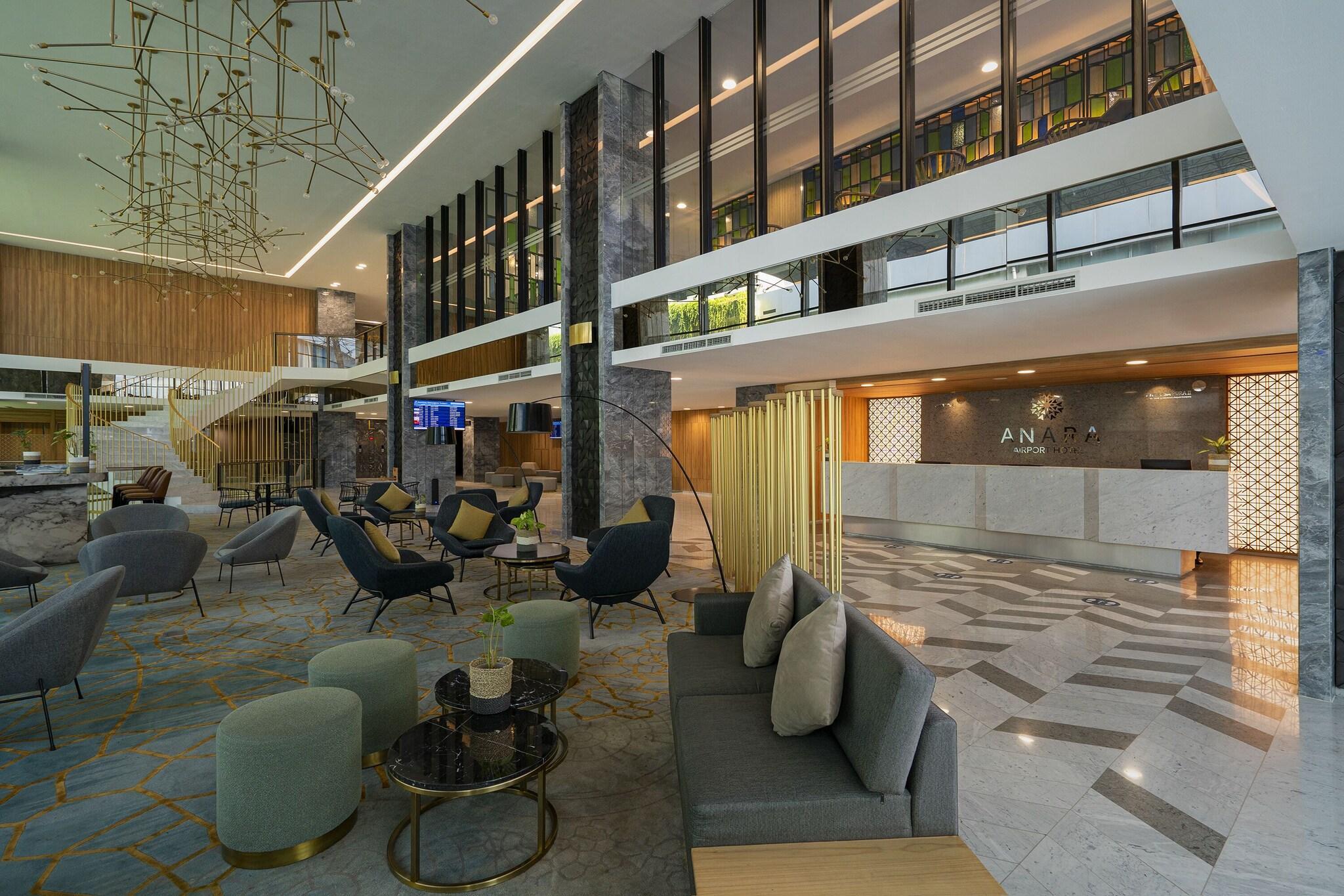 Vista Lobby Anara Airport Hotel
