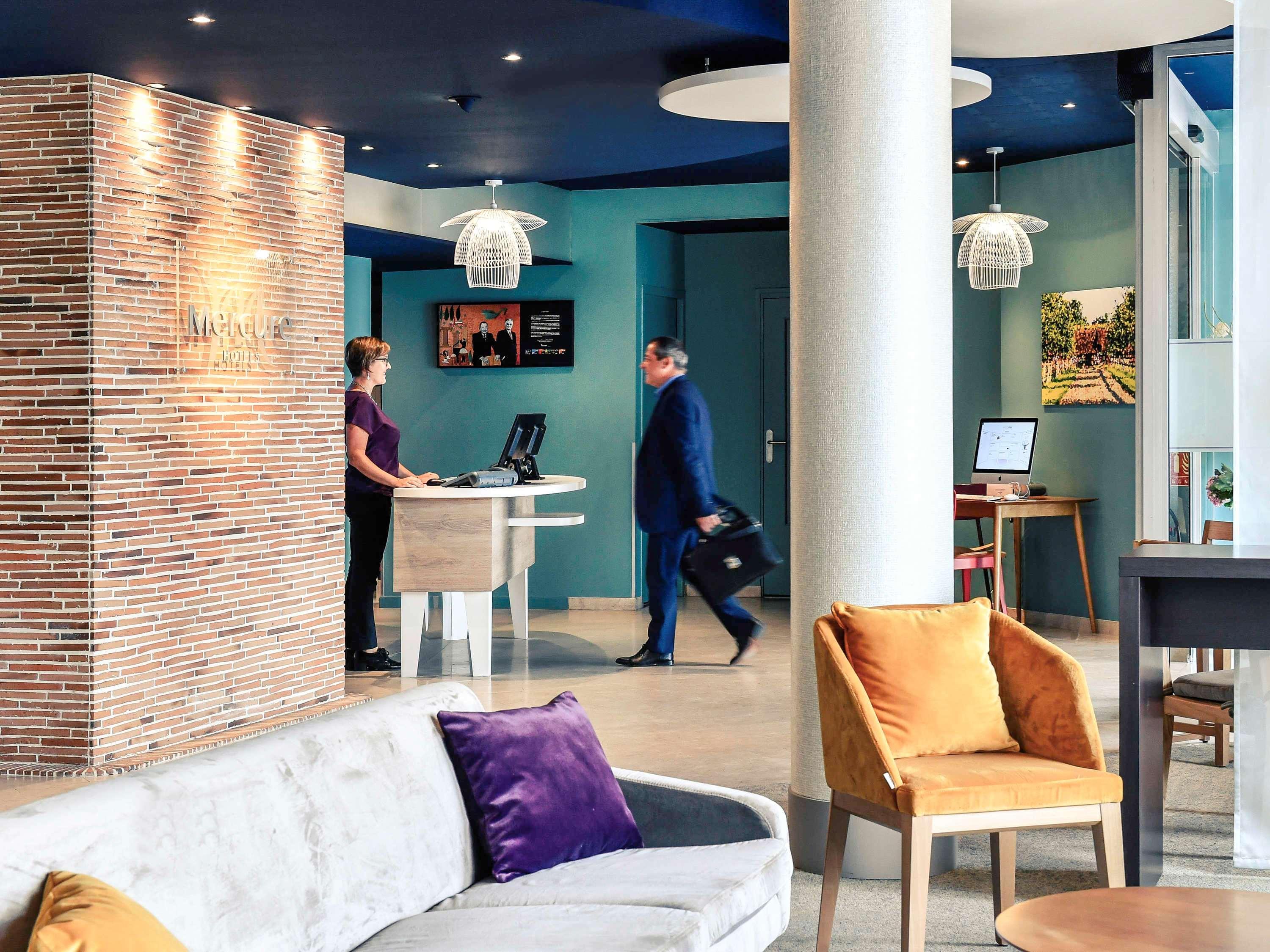 Vista Lobby Mercure Trouville-sur-mer
