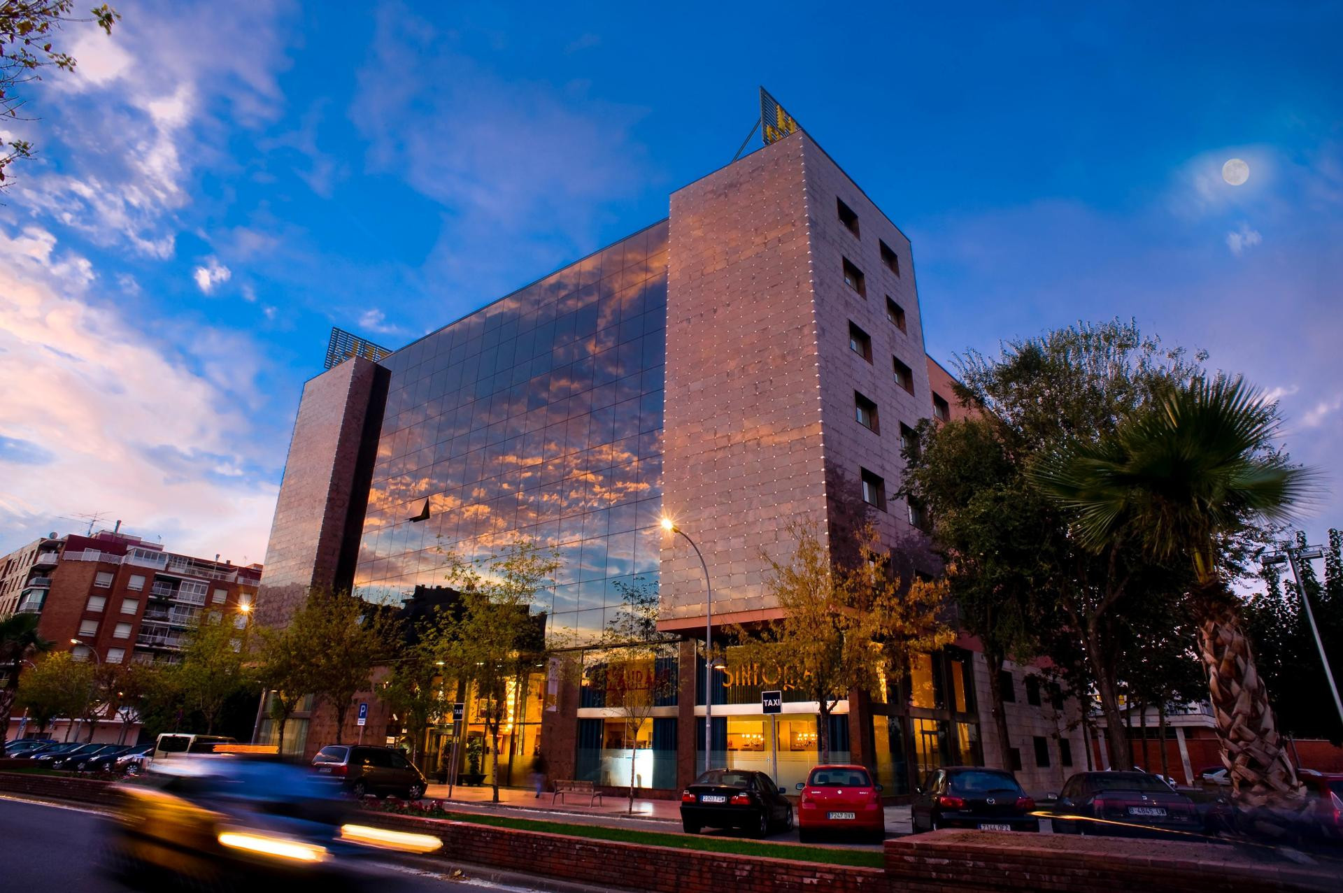 Vista Exterior Sallés Hotel Ciutat del Prat Barcelona Airport