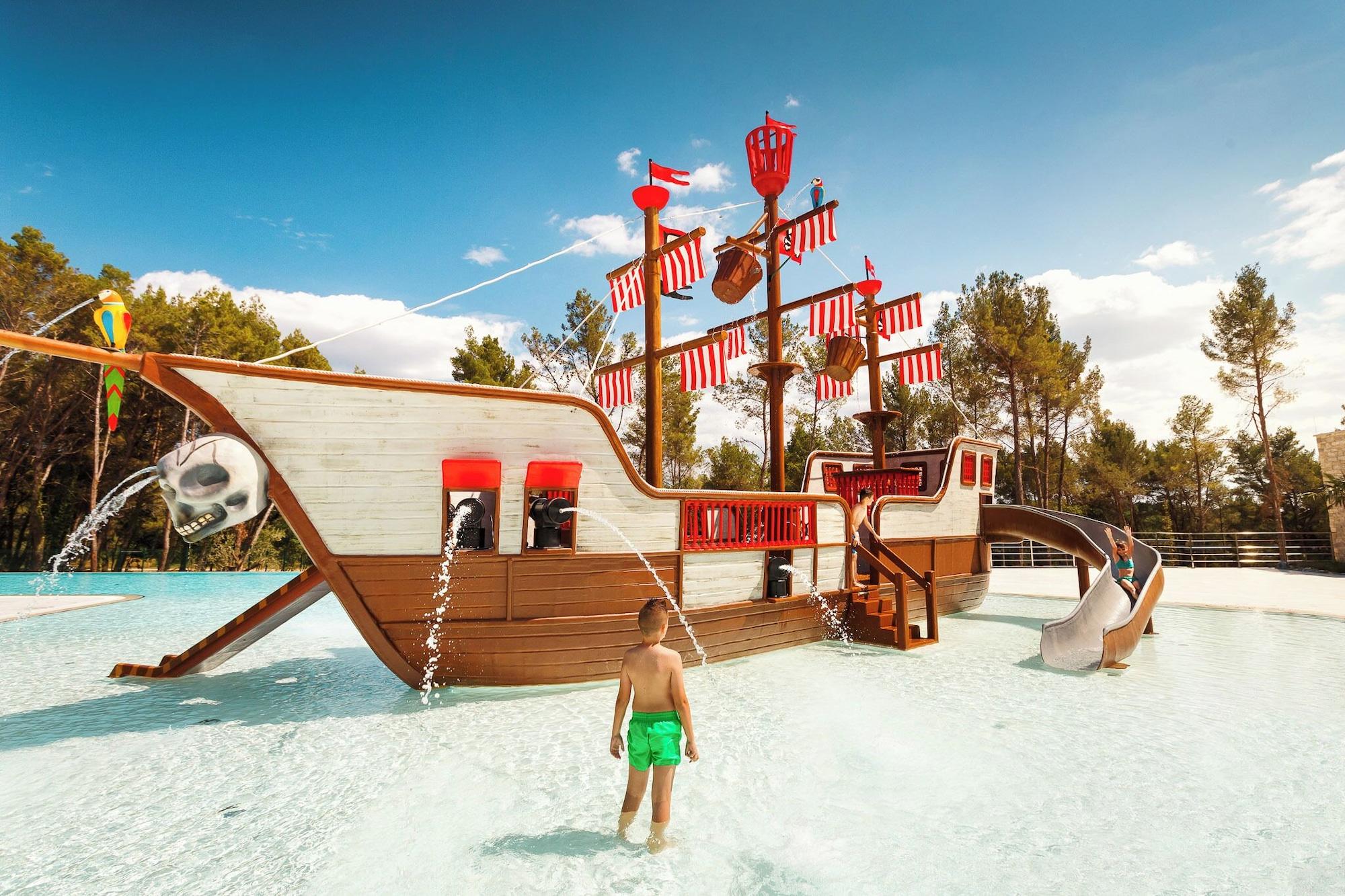 Vista Piscina Premium Camping Homes Santa Marina