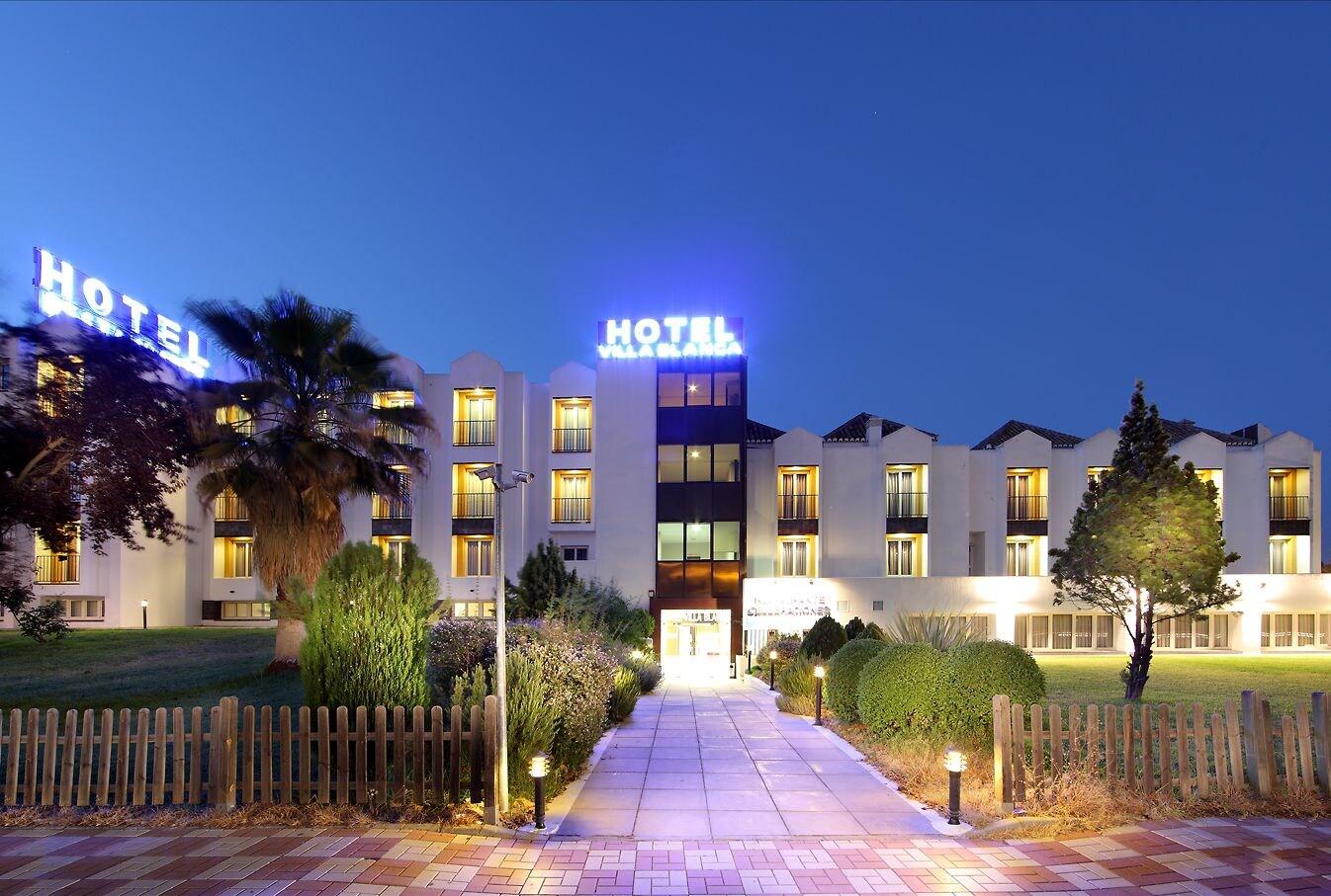 Vista Exterior Hotel Villa Blanca