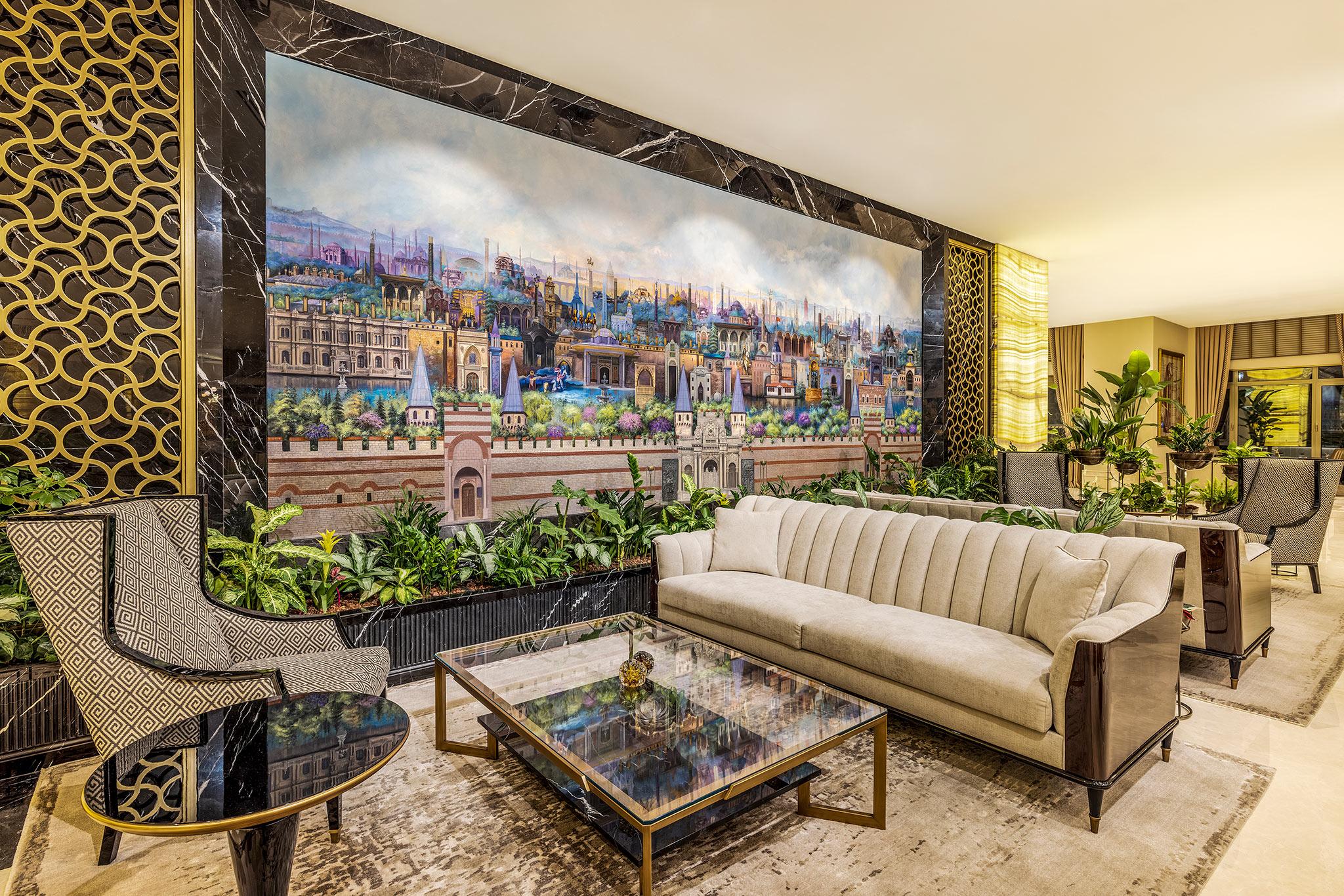 Vista Lobby CVK Park Bosphorus Hotel Istanbul