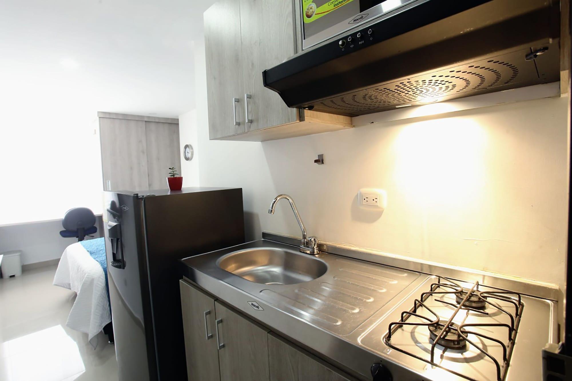 Equipamiento de Habitación Studio Apartments E3