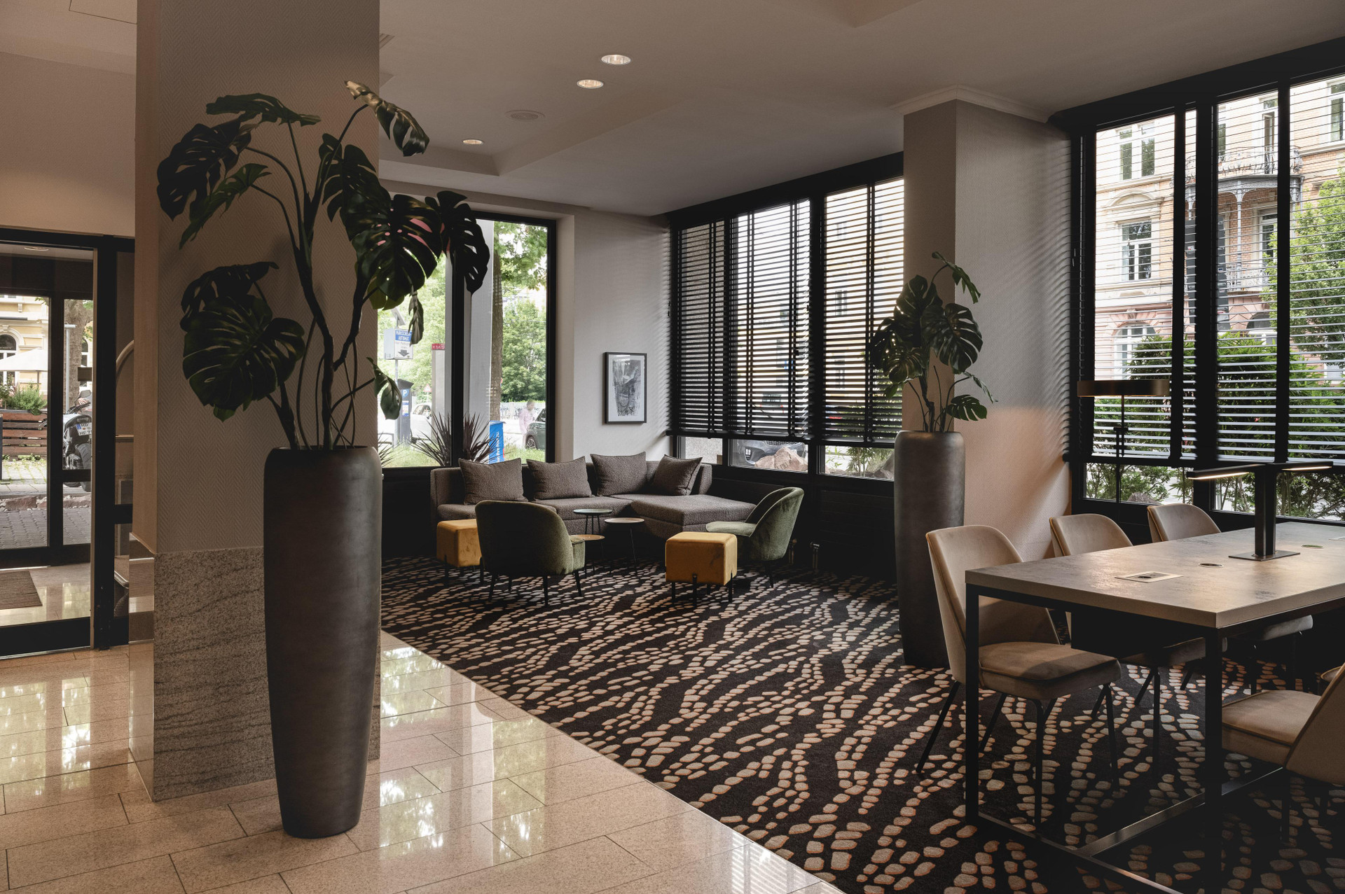 Vista Lobby Leonardo Hotel Heidelberg City Center