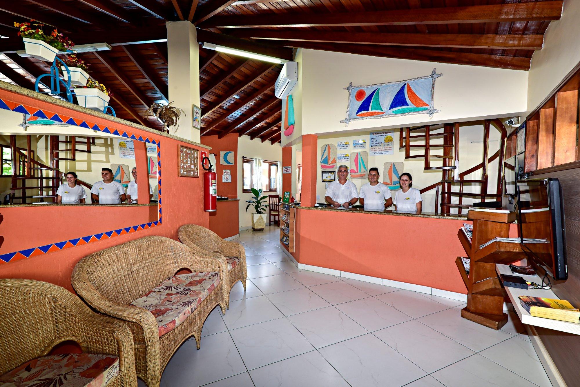 Vista Lobby Pousada Morada da Praia