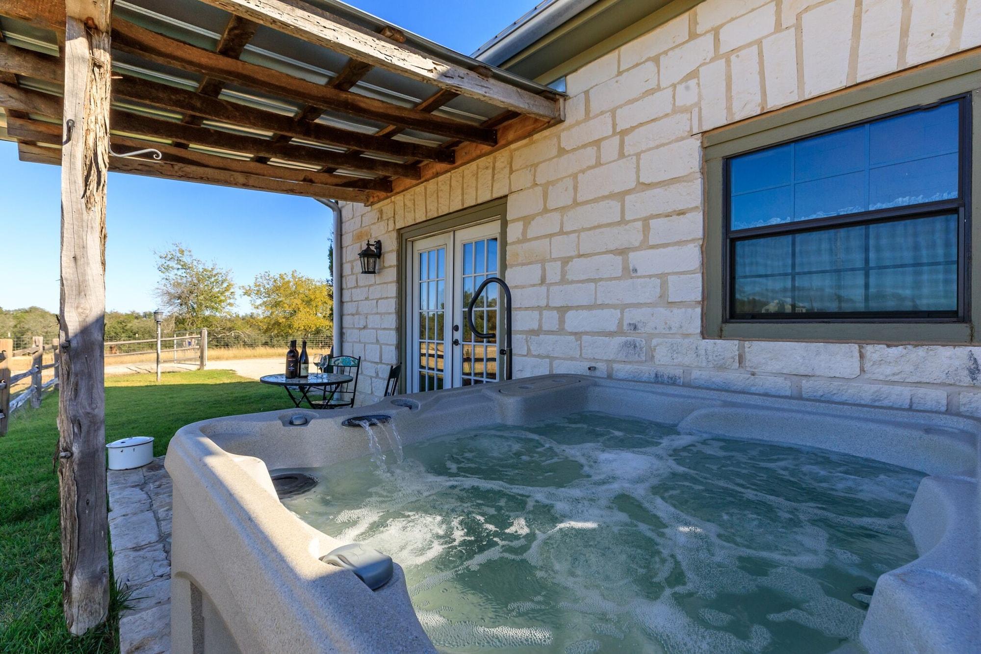 Vista Piscina TimberRose B&B