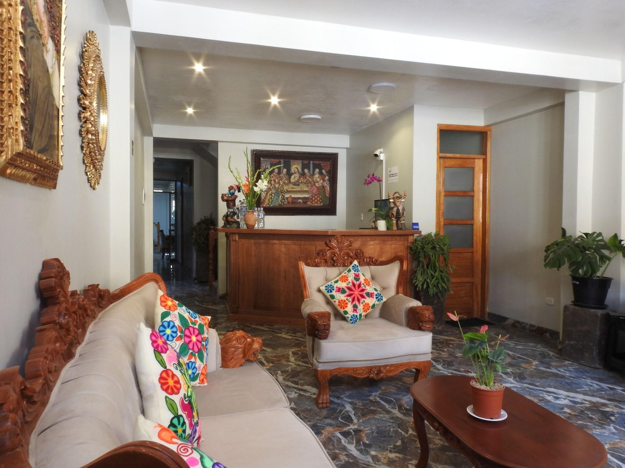 Vista Lobby Rumi Wasi Inn Ollantaytambo