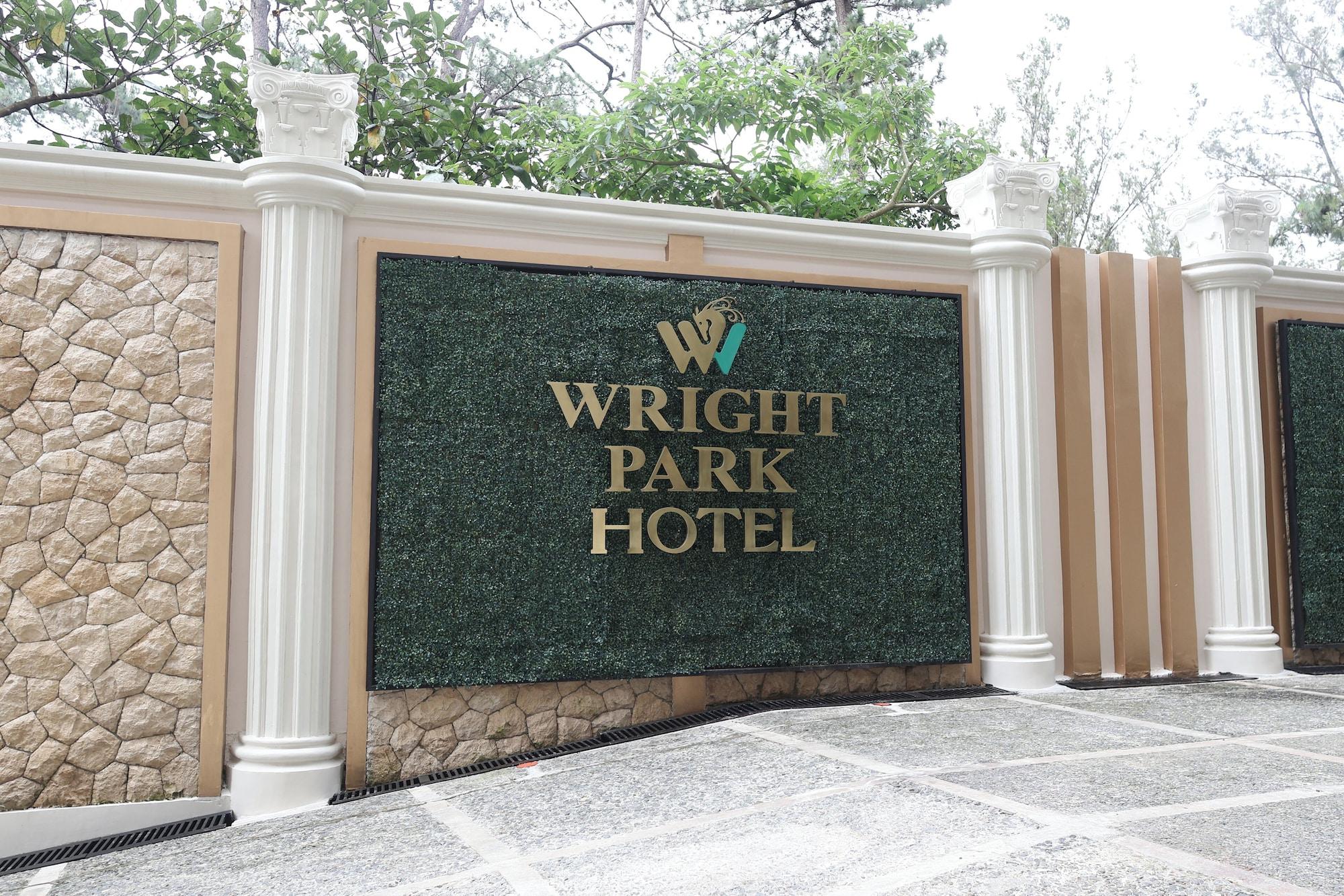 Vista da fachada Wright Park Hotel