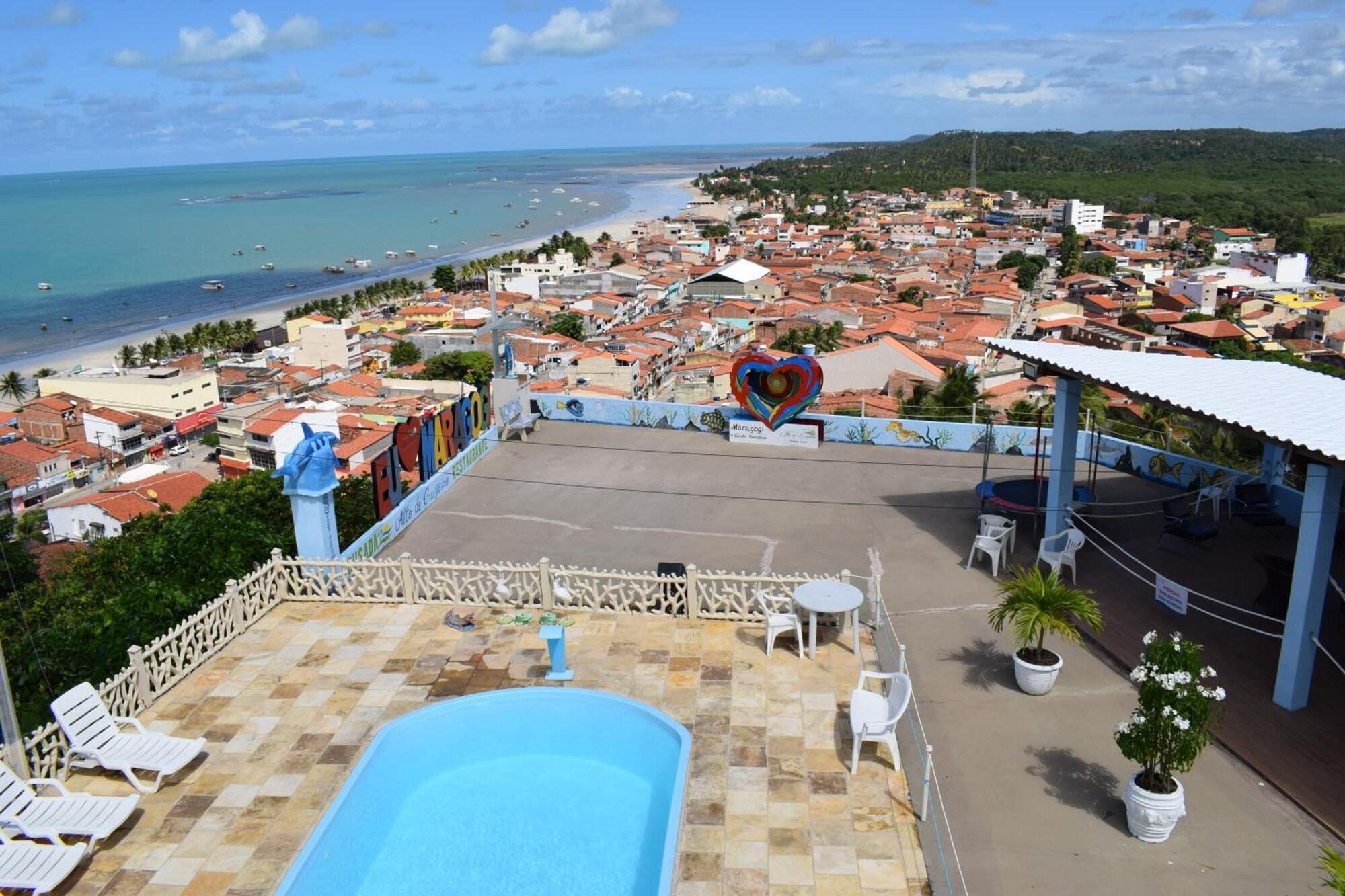 Vista Piscina Pousada Alto Do Cruzeiro