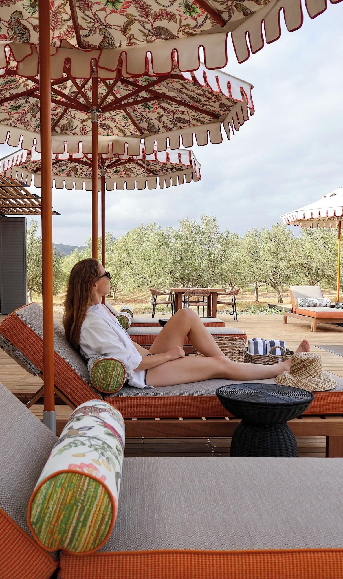 Vista Piscina Olijvenkraal Winelands Lodge