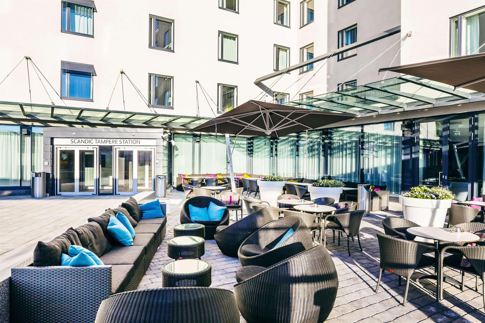 Vista Exterior Scandic Tampere Station