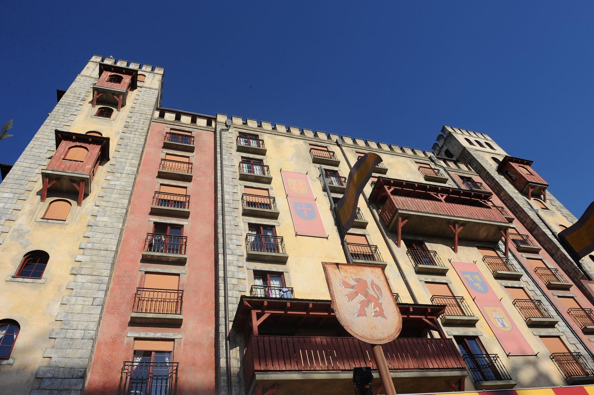 Vista Exterior Europa-Park Freizeitpark & Erlebnis-Resort, Hotel Castillo Alcazar