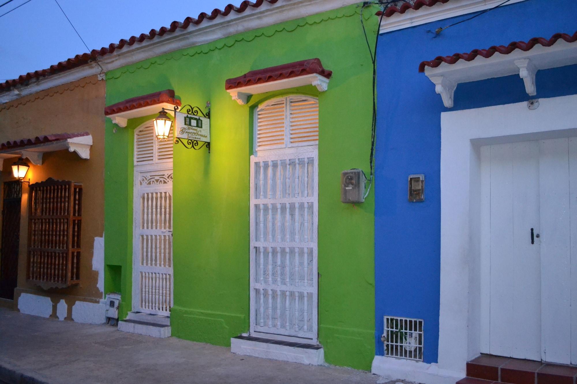 Vista Exterior Hostel Green House Getsemani