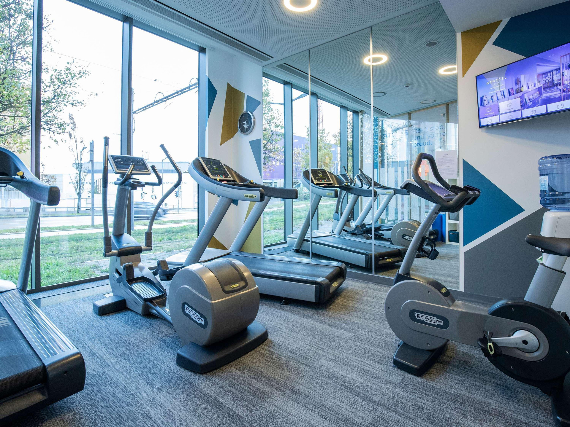 Gimnasio Novotel Suites Luxembourg