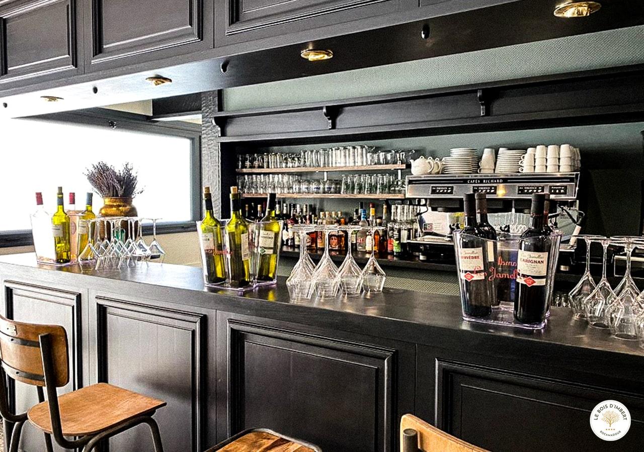 Bar/Salón Hotel Le Bois d`Imbert