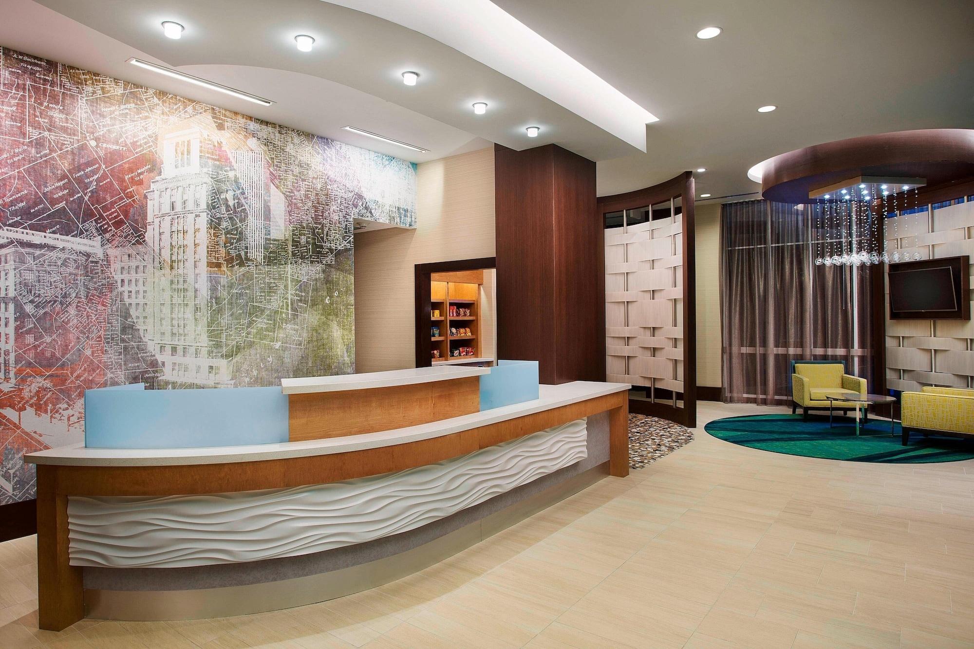Vista Lobby Springhill Suites by Marriott Houston Dwntn/Convention Cntr