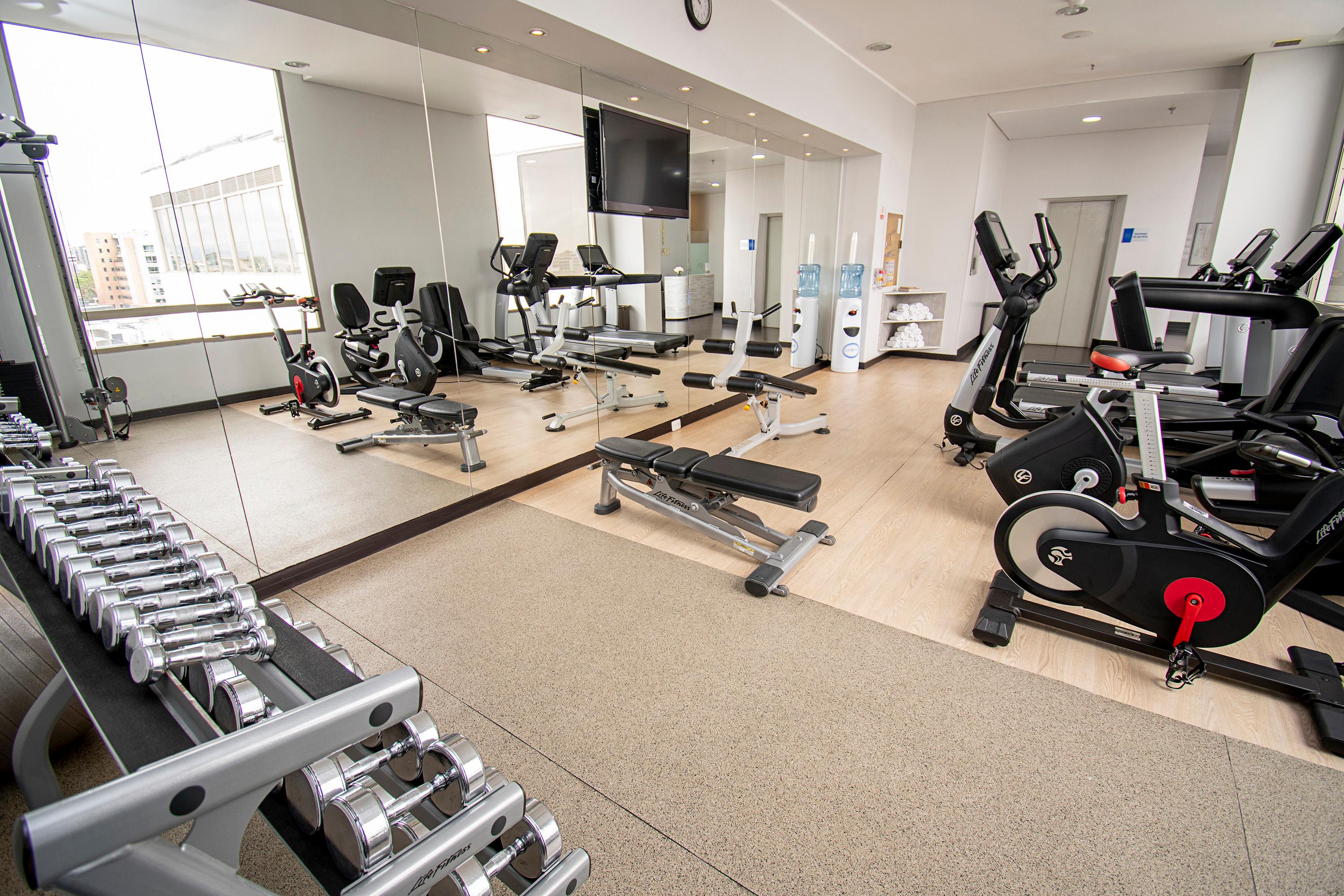 Gimnasio DoubleTree by Hilton Hotel Bogotá - Parque 93