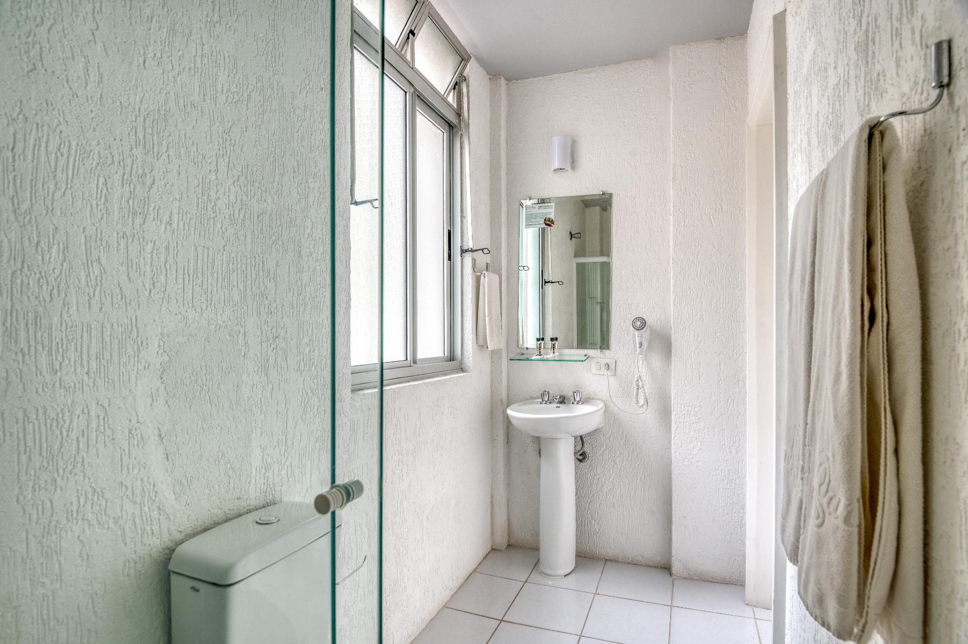 Baño Rede Andrade San Martin Hotel