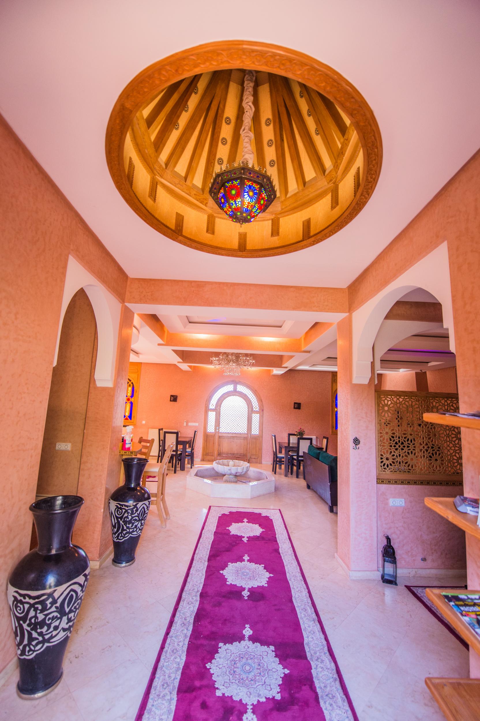 Vista Lobby Riad Sakura Marrakech